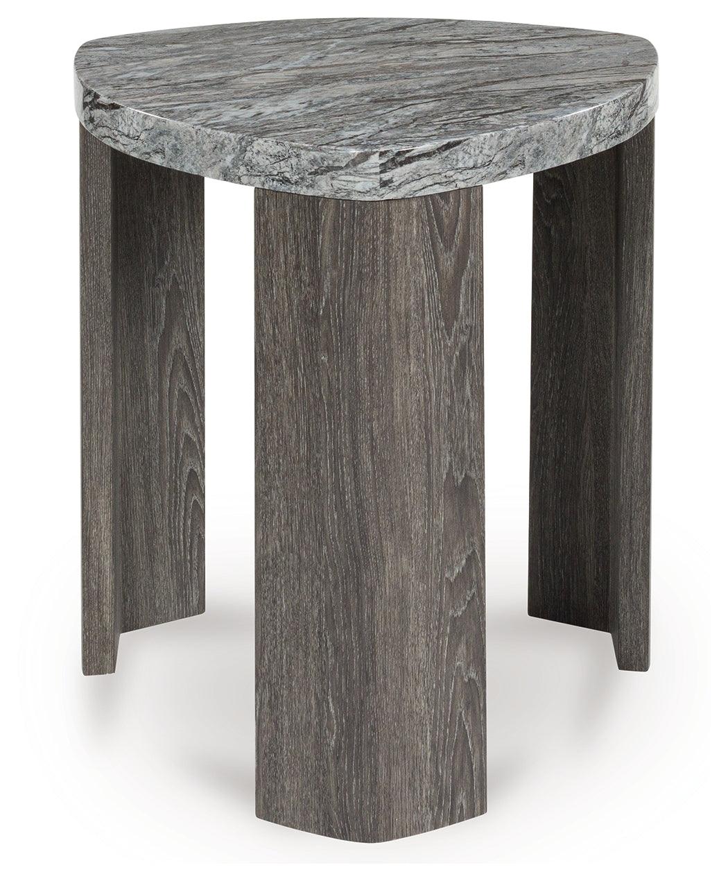 Surmour Gray/Brown End Table - Image 2
