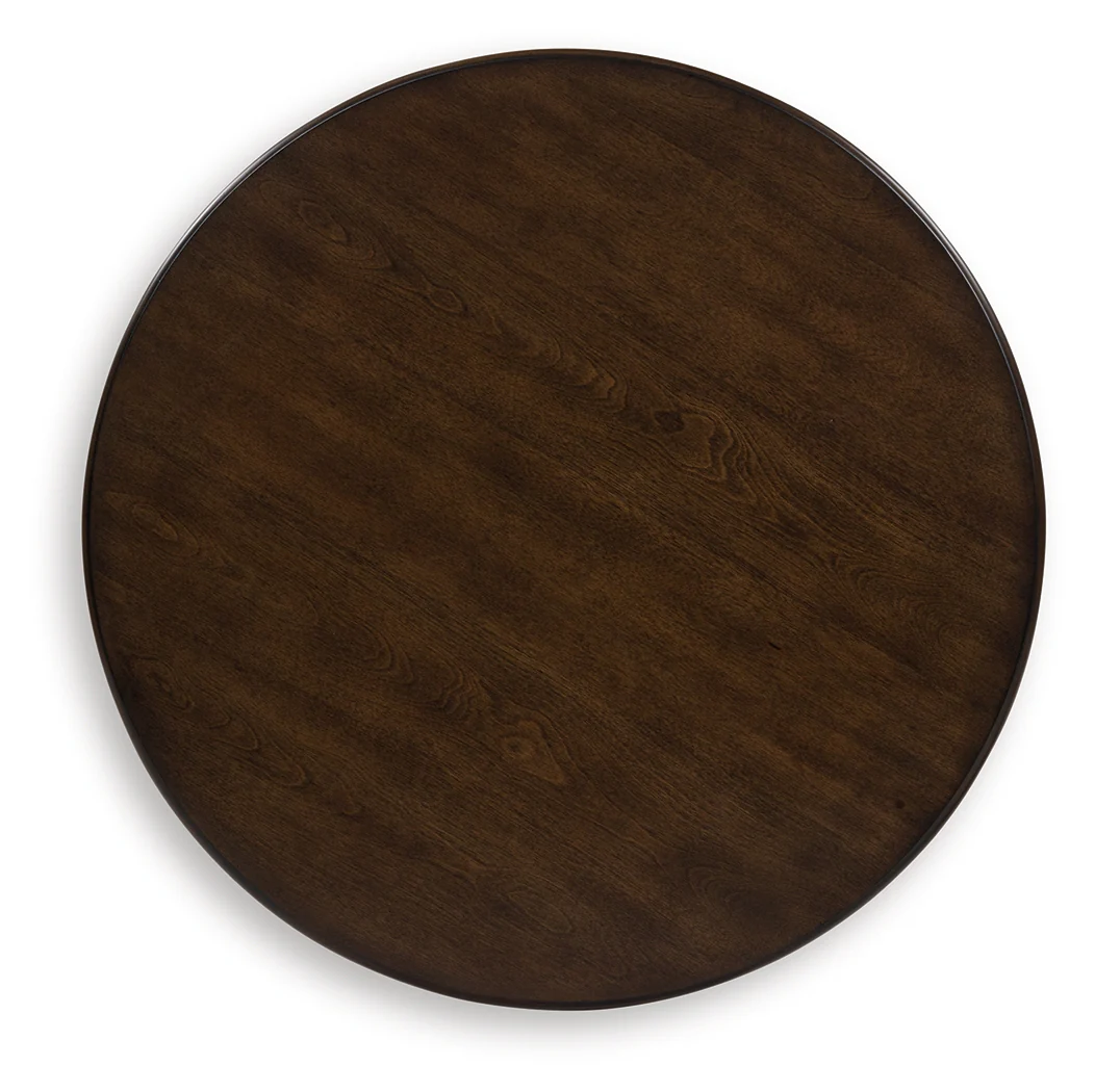 Frallyn Dark Brown End Table - Image 3