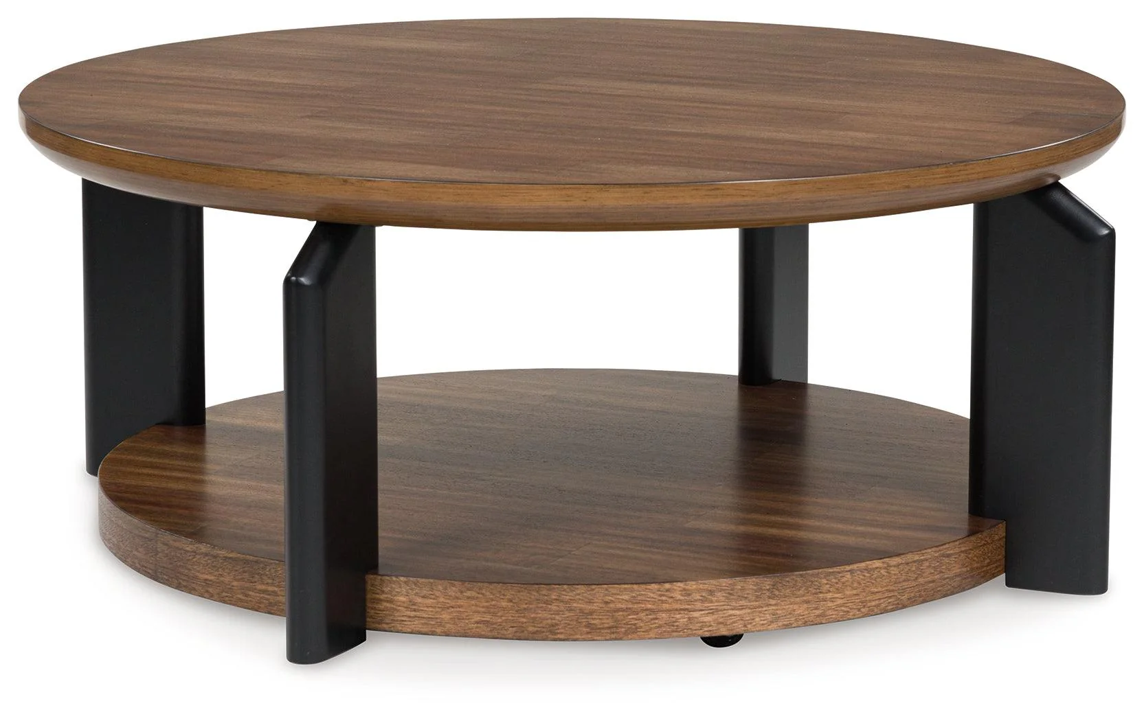 Kraeburn Brown/Black Coffee Table - Image 2