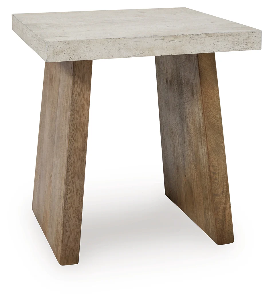 Brendalhouse Light Brown End Table - Image 2