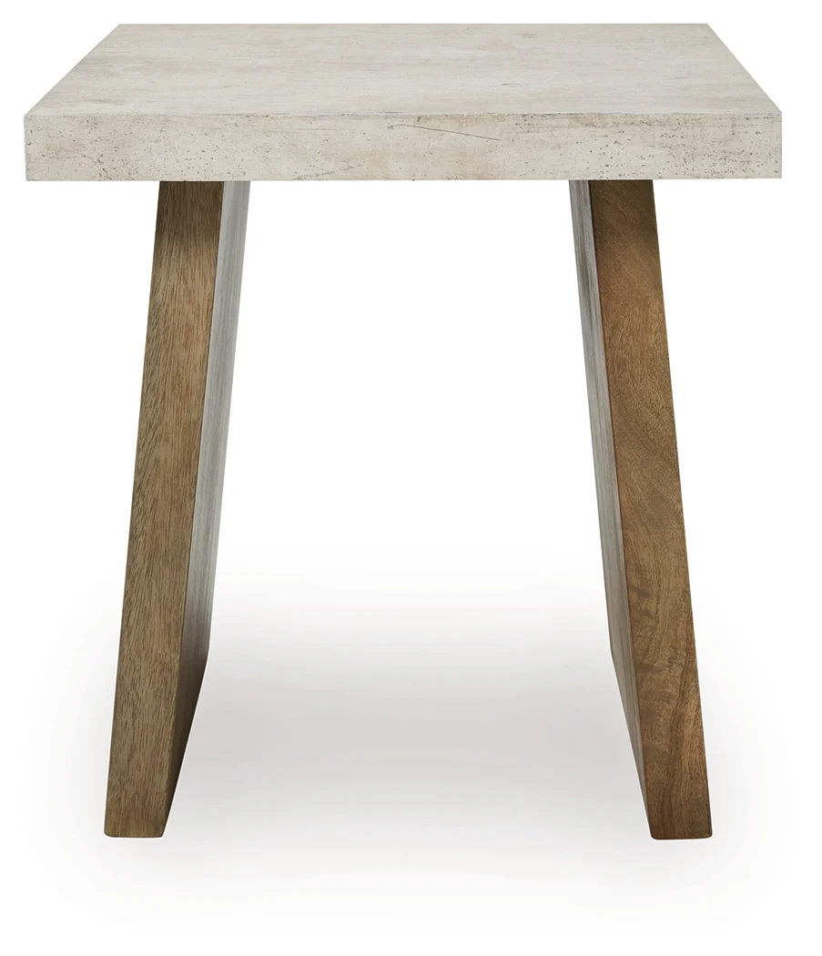 Brendalhouse Light Brown End Table - Image 3