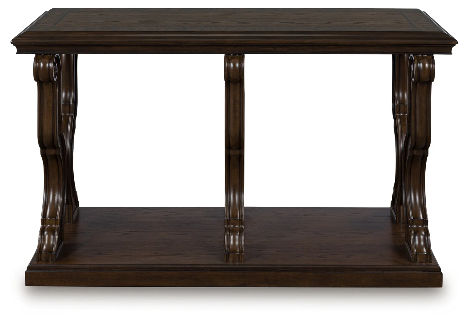 Maylee Dark Brown Sofa Table - Image 3
