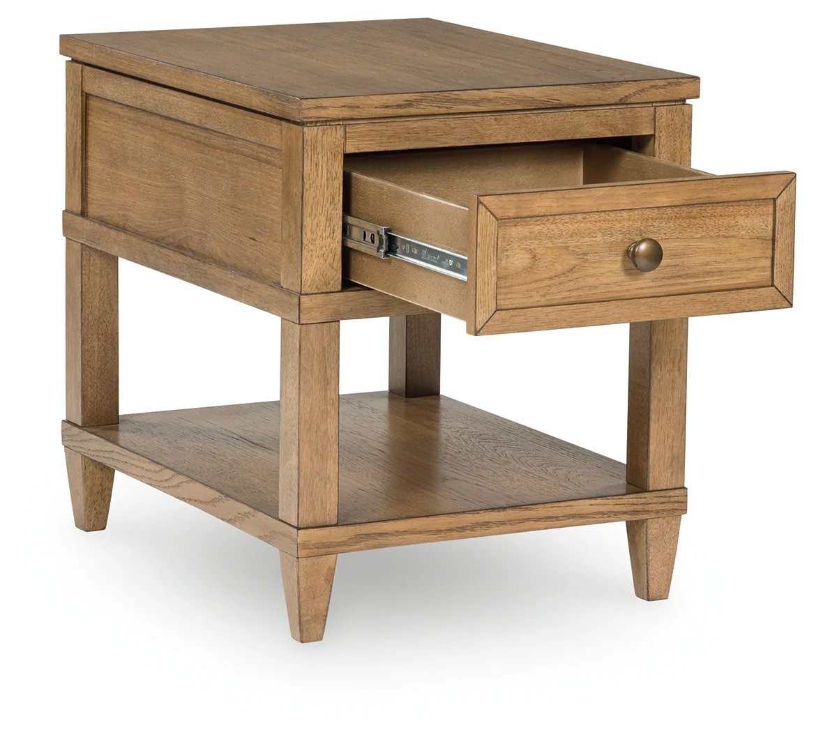 Sharlance Light Brown End Table - Image 3