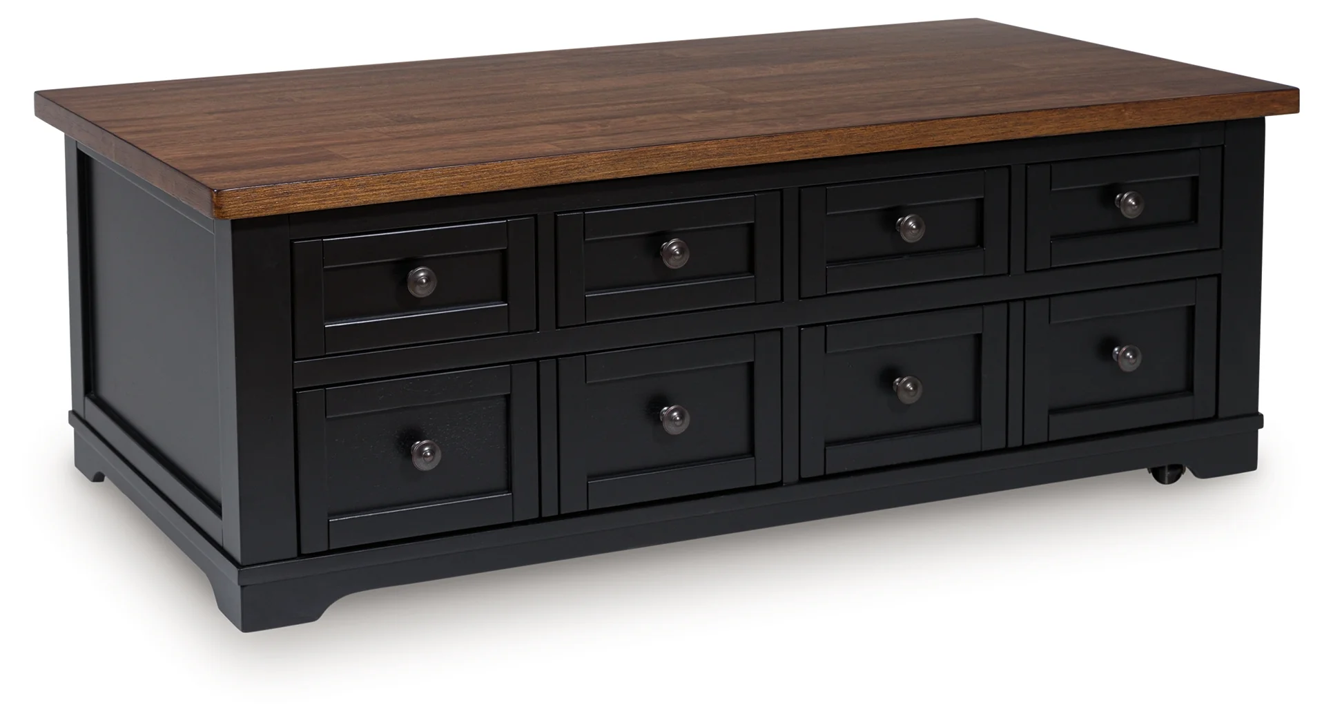 Wildenauer Brown/Black Lift-Top Coffee Table - Image 2