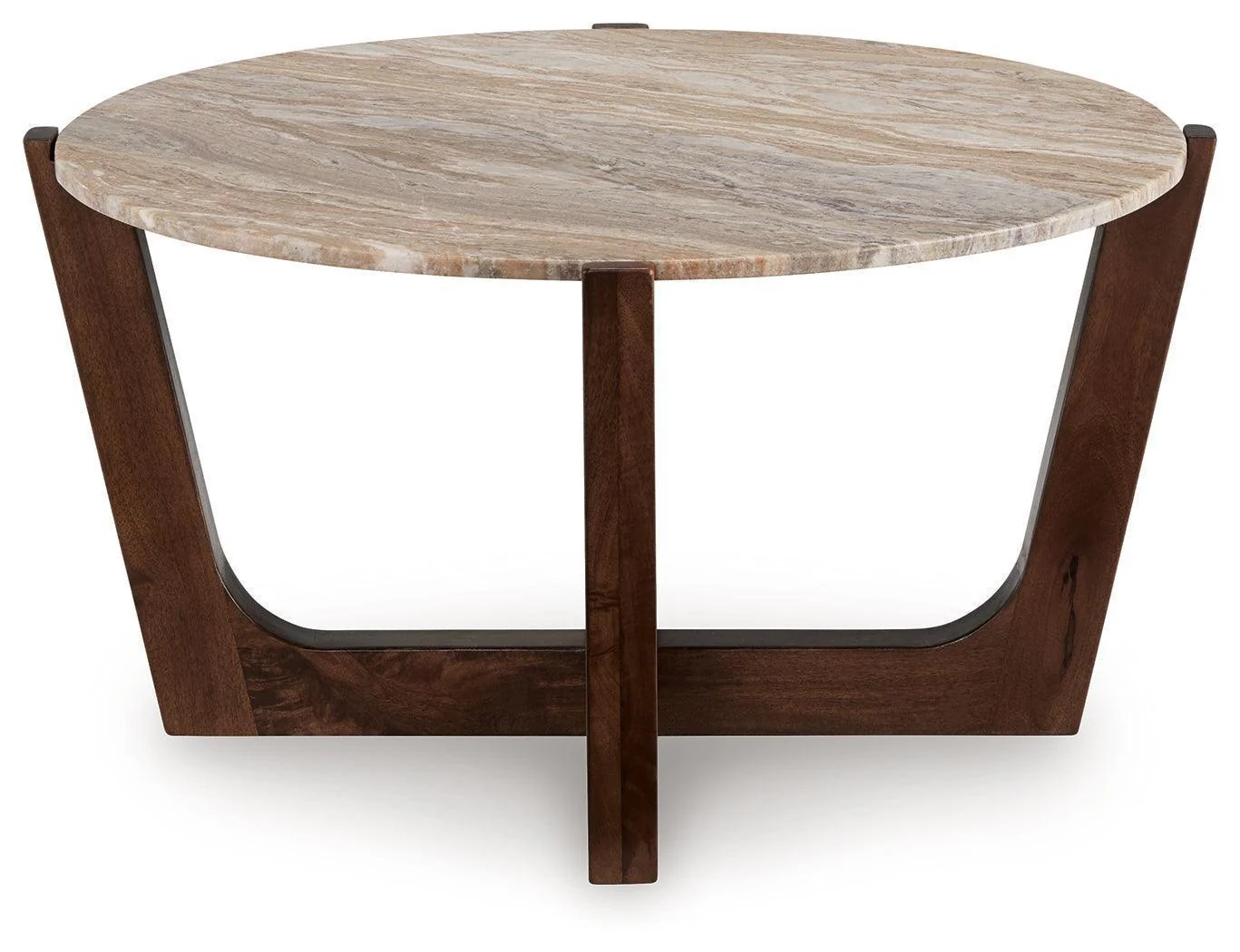 Tanidore Warm Brown Coffee Table - Image 3