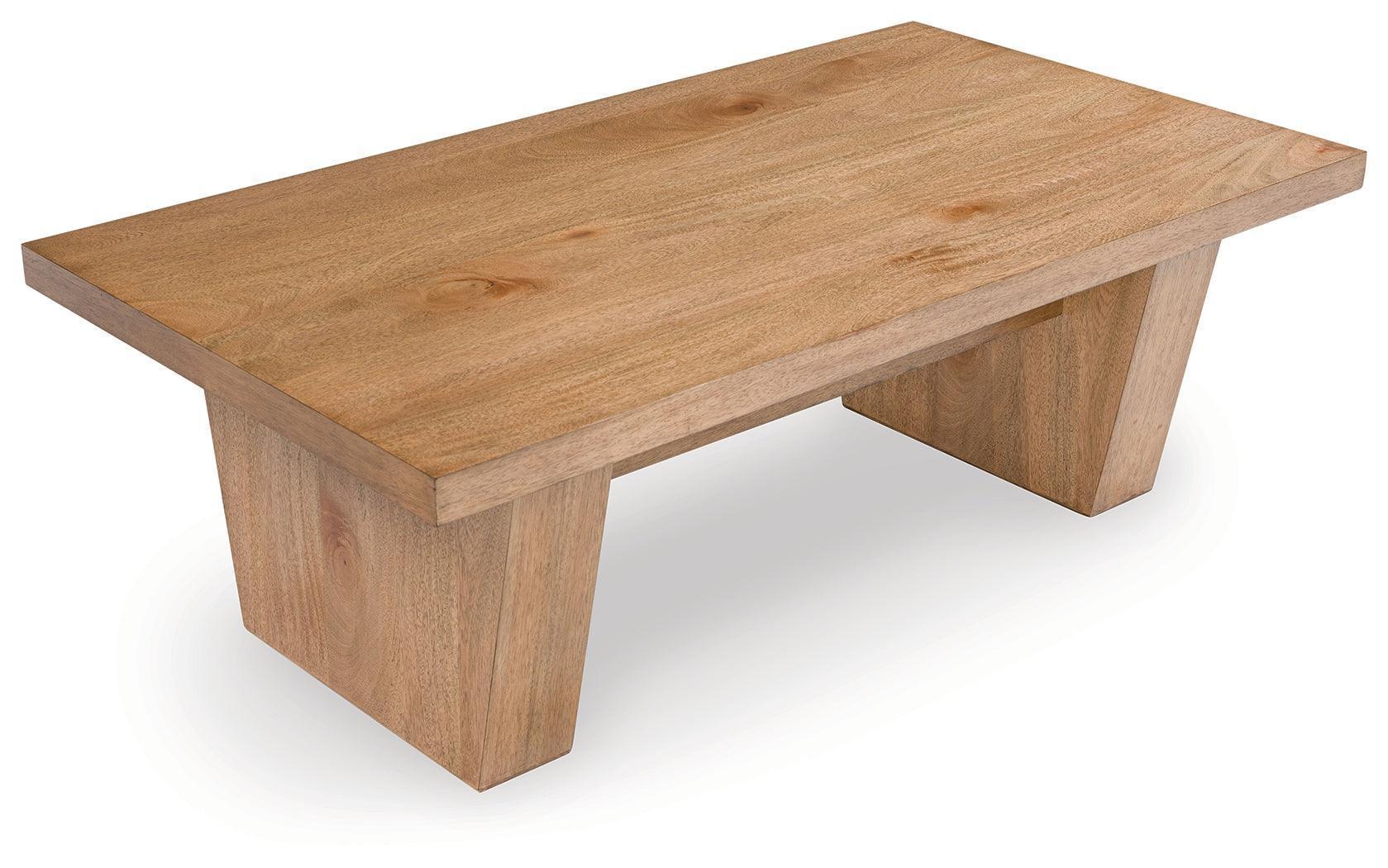 Kristiland Light Brown Coffee Table - Image 3