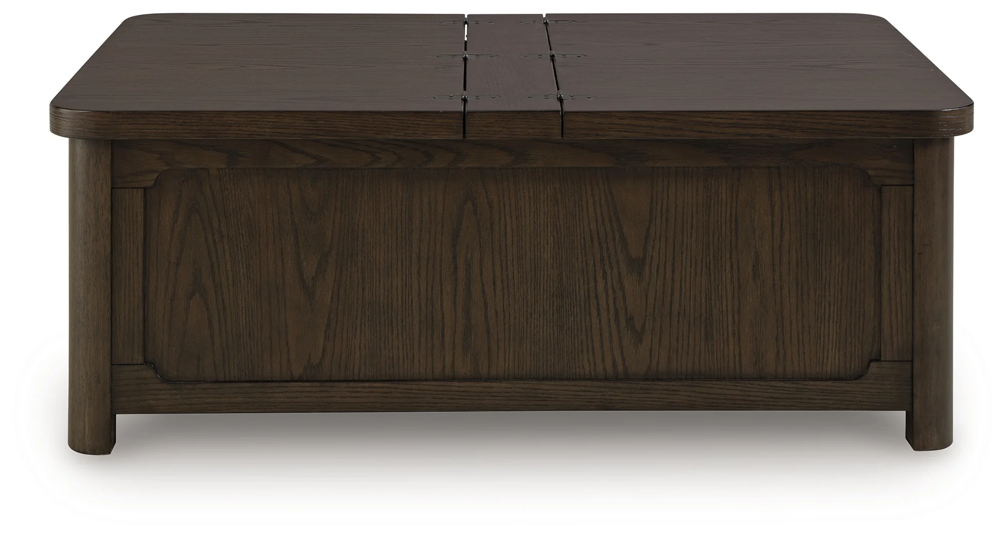 Breckington Dark Brown Coffee Table With Storage - Image 3