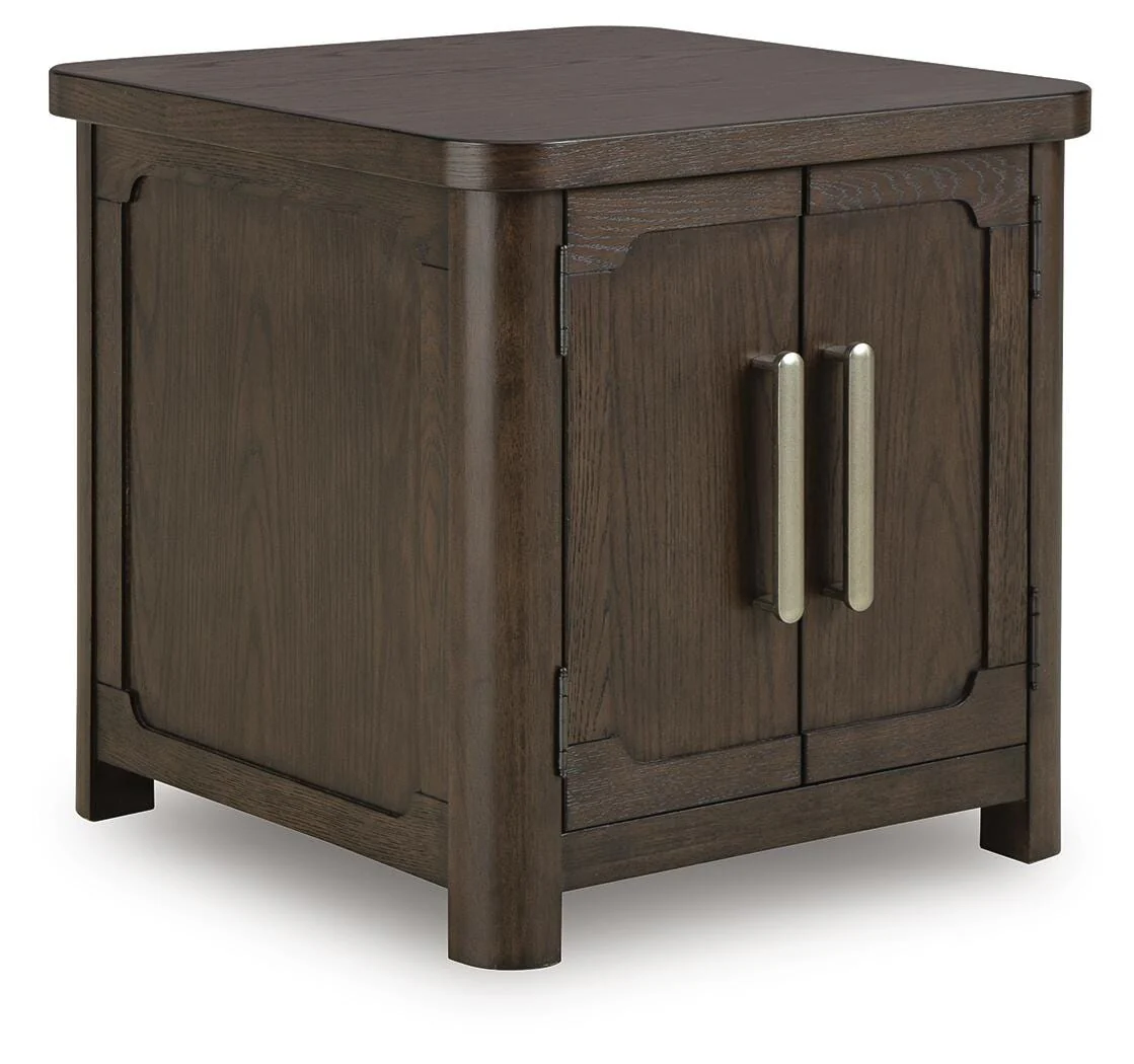 Breckington Dark Brown End Table - Image 2