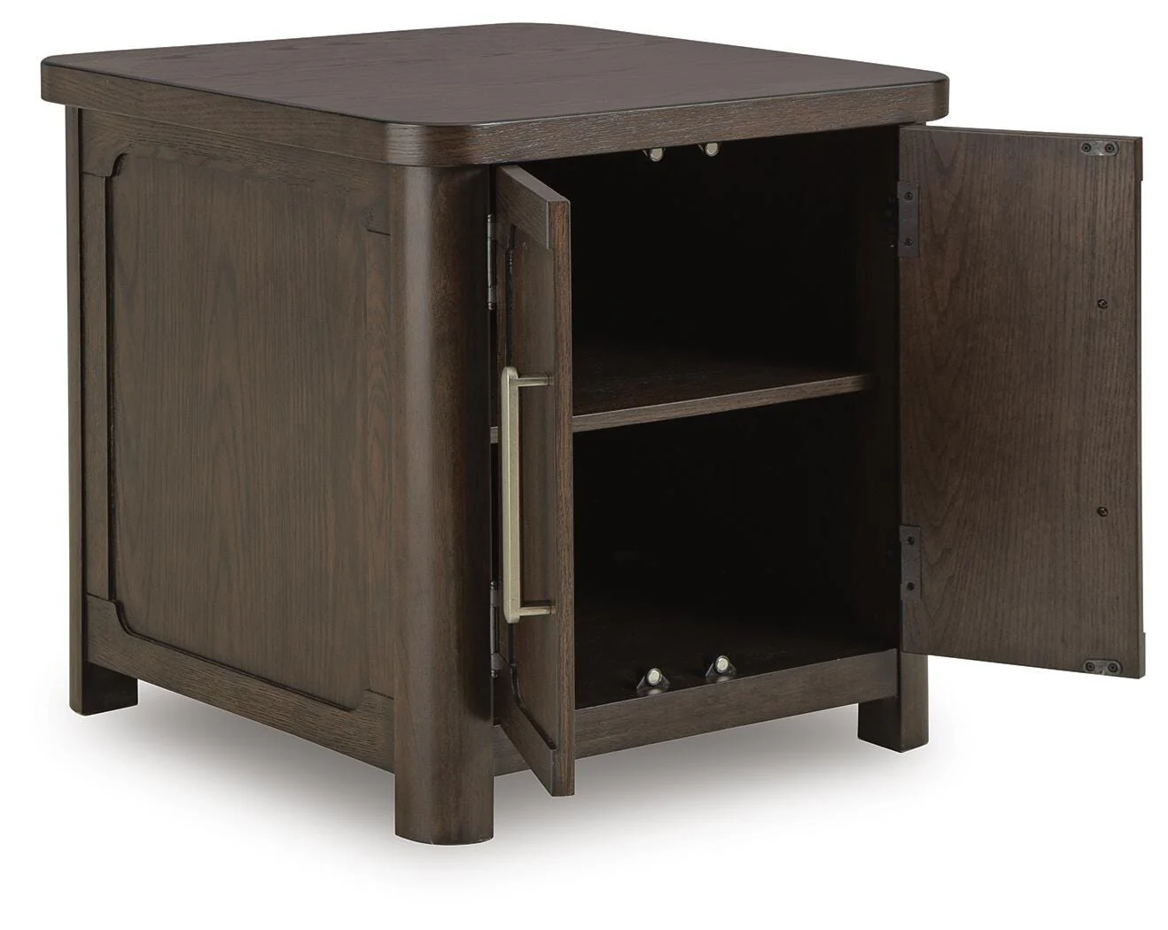 Breckington Dark Brown End Table - Image 3