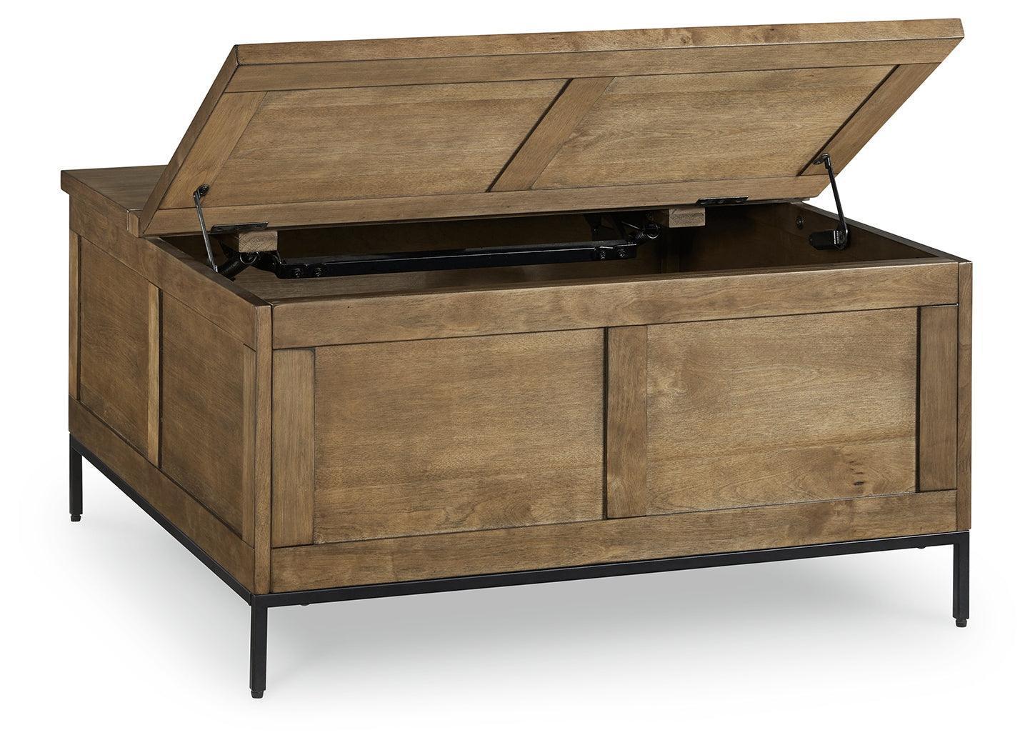 Torlanta Brown Lift-Top Coffee Table - Image 3