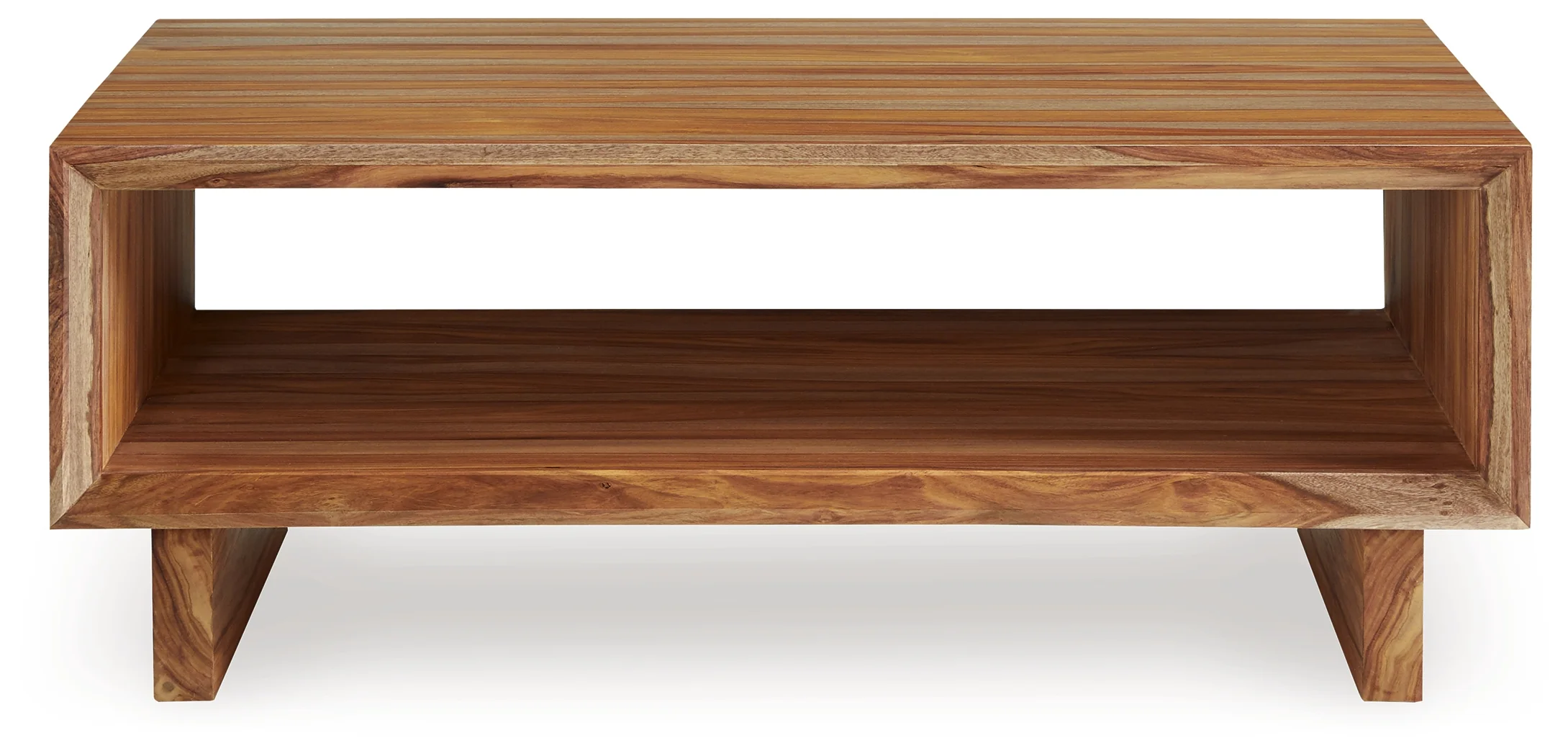 Dressonni Brown Coffee Table with 1 End Table - Image 2
