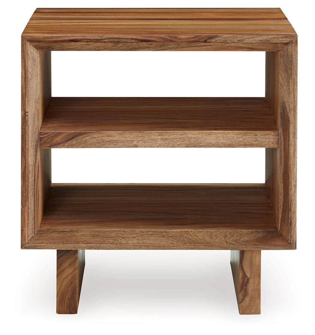 Dressonni Brown End Table - Image 3