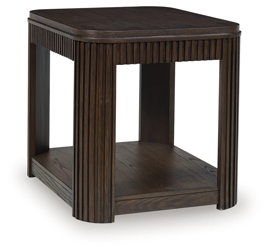 Carlibrie Warm Brown End Table - Image 2
