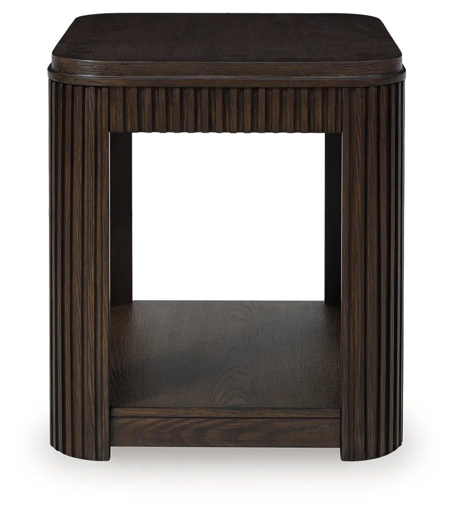 Carlibrie Warm Brown End Table - Image 3