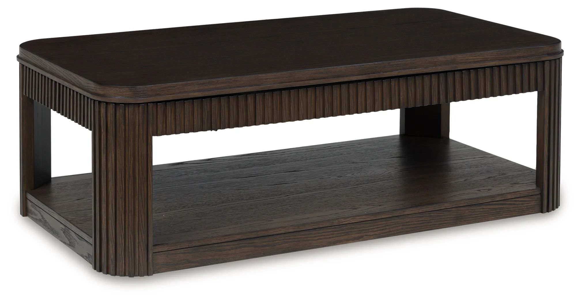 Carlibrie Warm Brown Lift-Top Coffee Table - Image 2