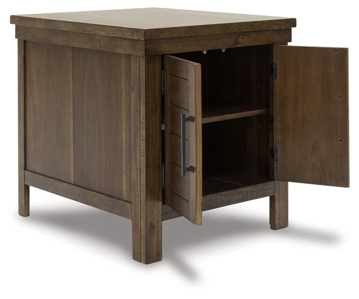 Moriville Grayish Brown End Table - Image 3