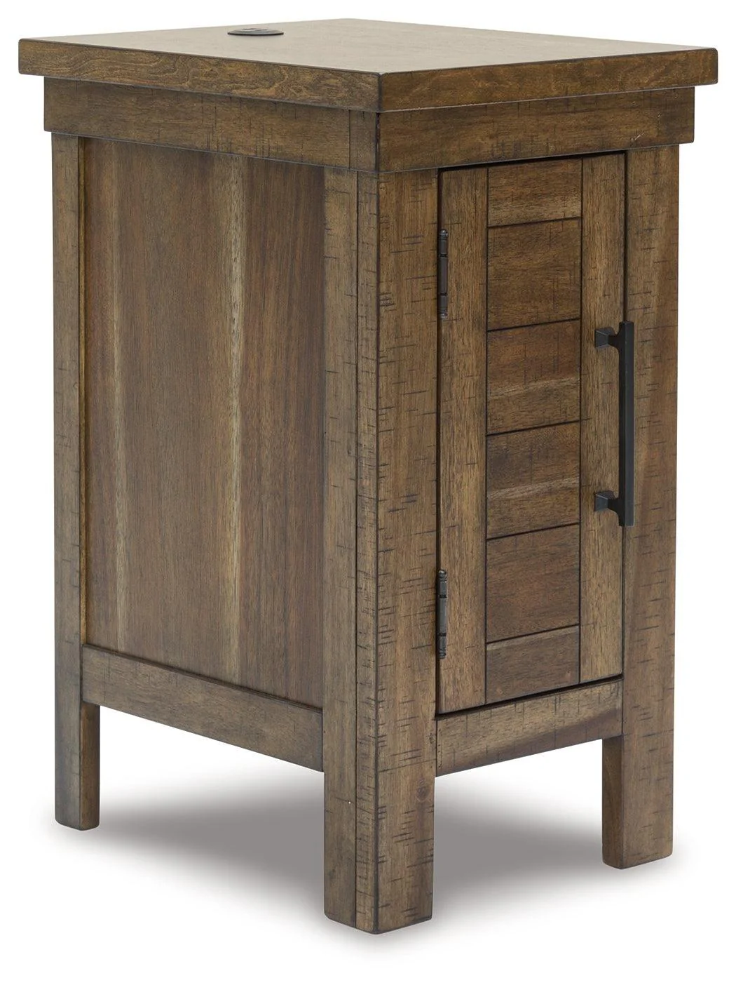 Moriville Grayish Brown Chairside End Table - Image 2