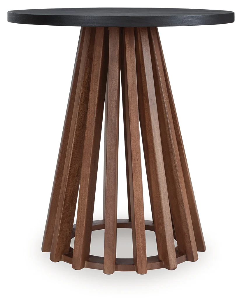Kallari Warm Brown/Black End Table - Image 2