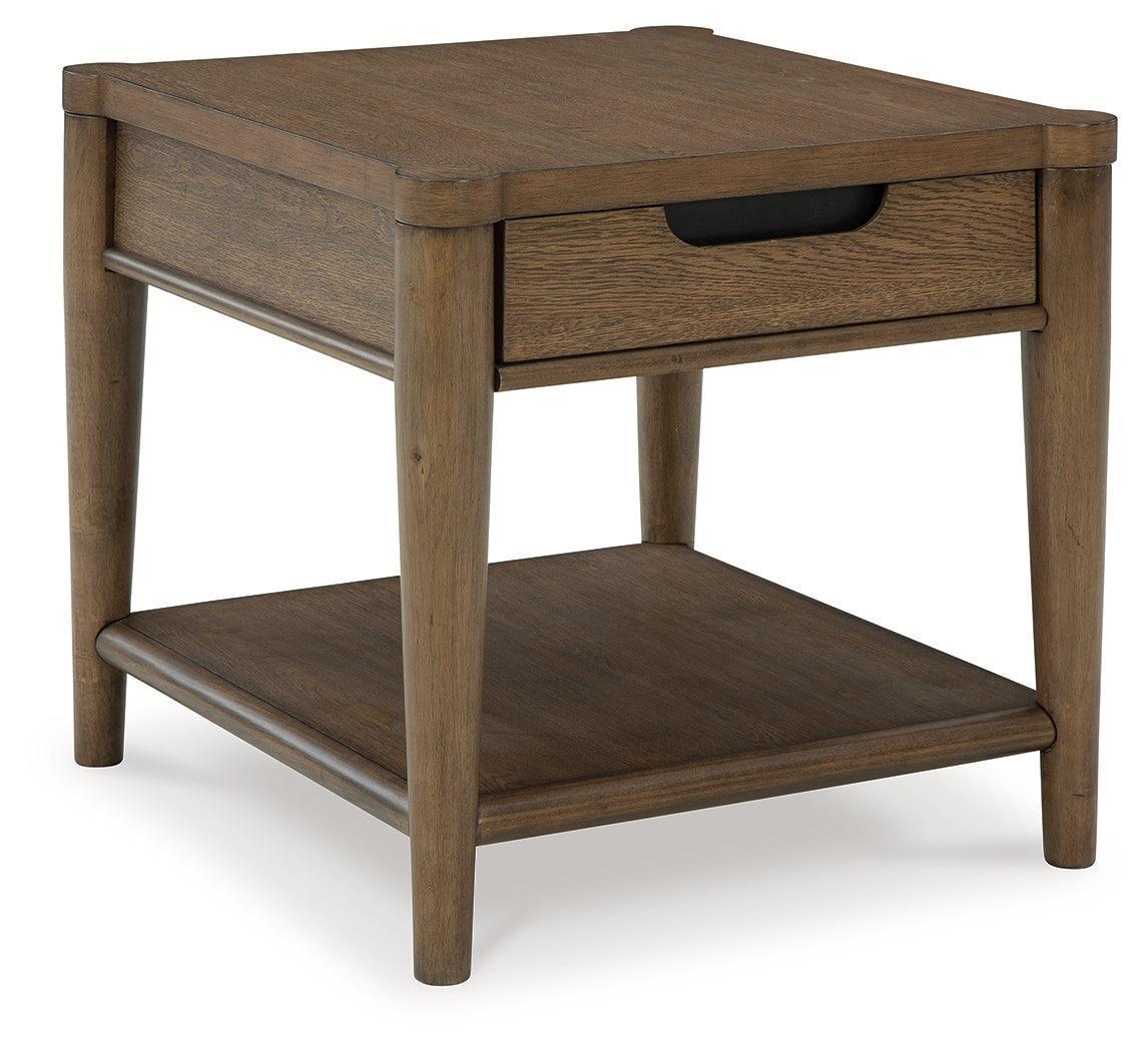 Roanhowe Brown End Table - Image 2
