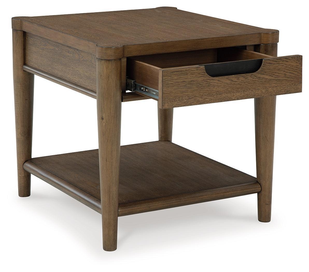 Roanhowe Brown End Table - Image 3