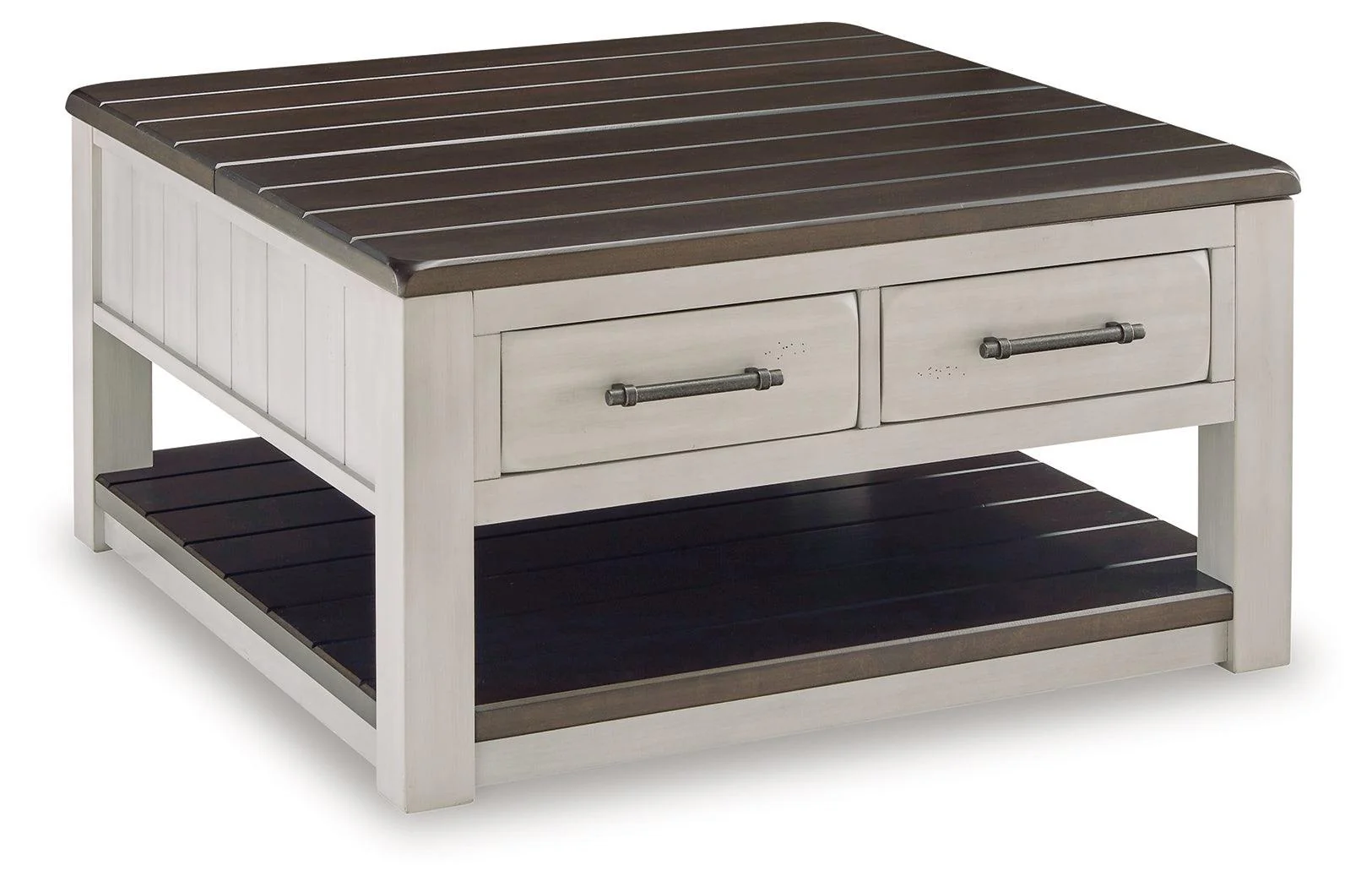 Darborn Gray Brown Lift-top Coffee Table - Image 2