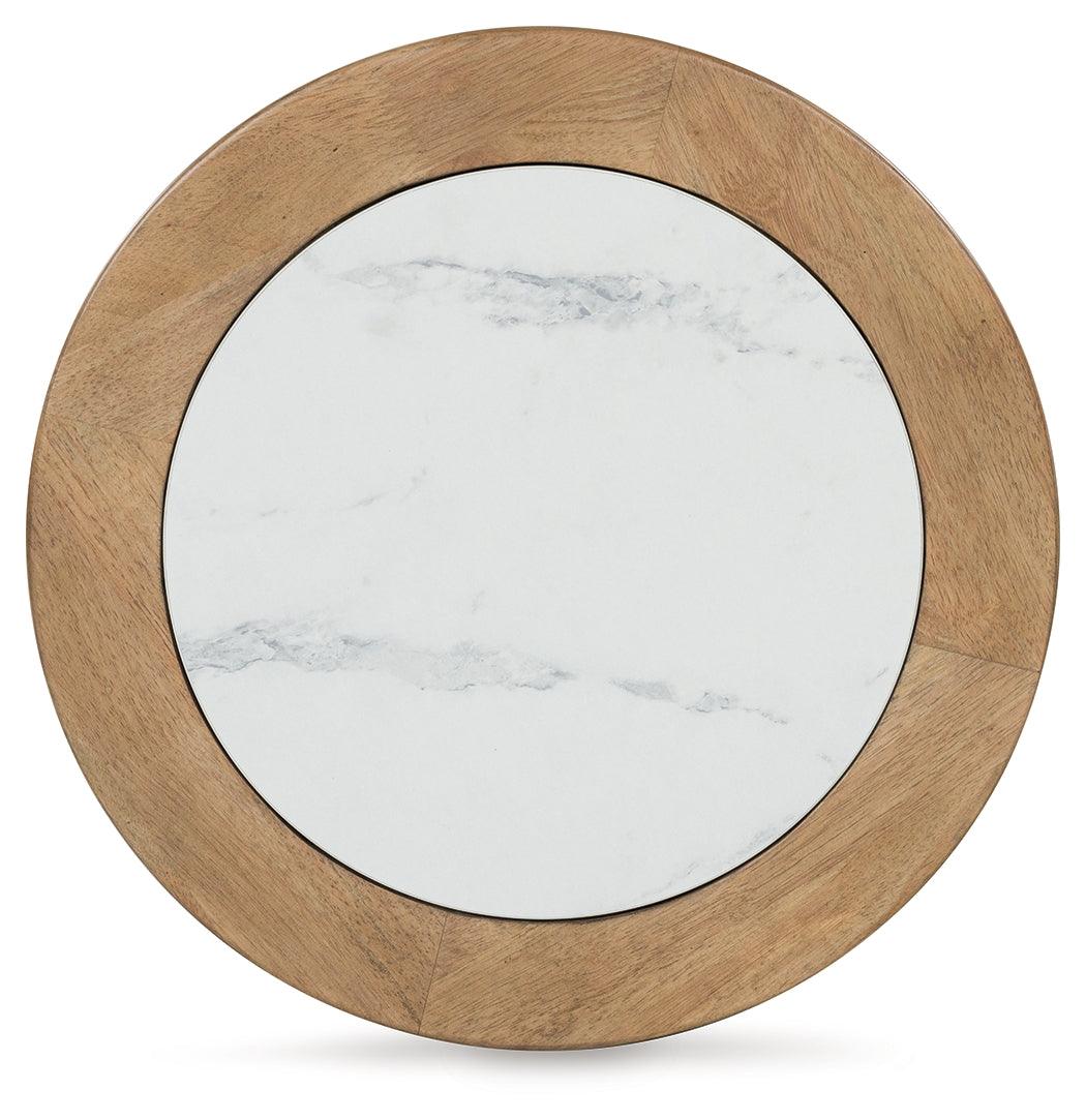 Camdill Light Brown/White End Table - Image 3