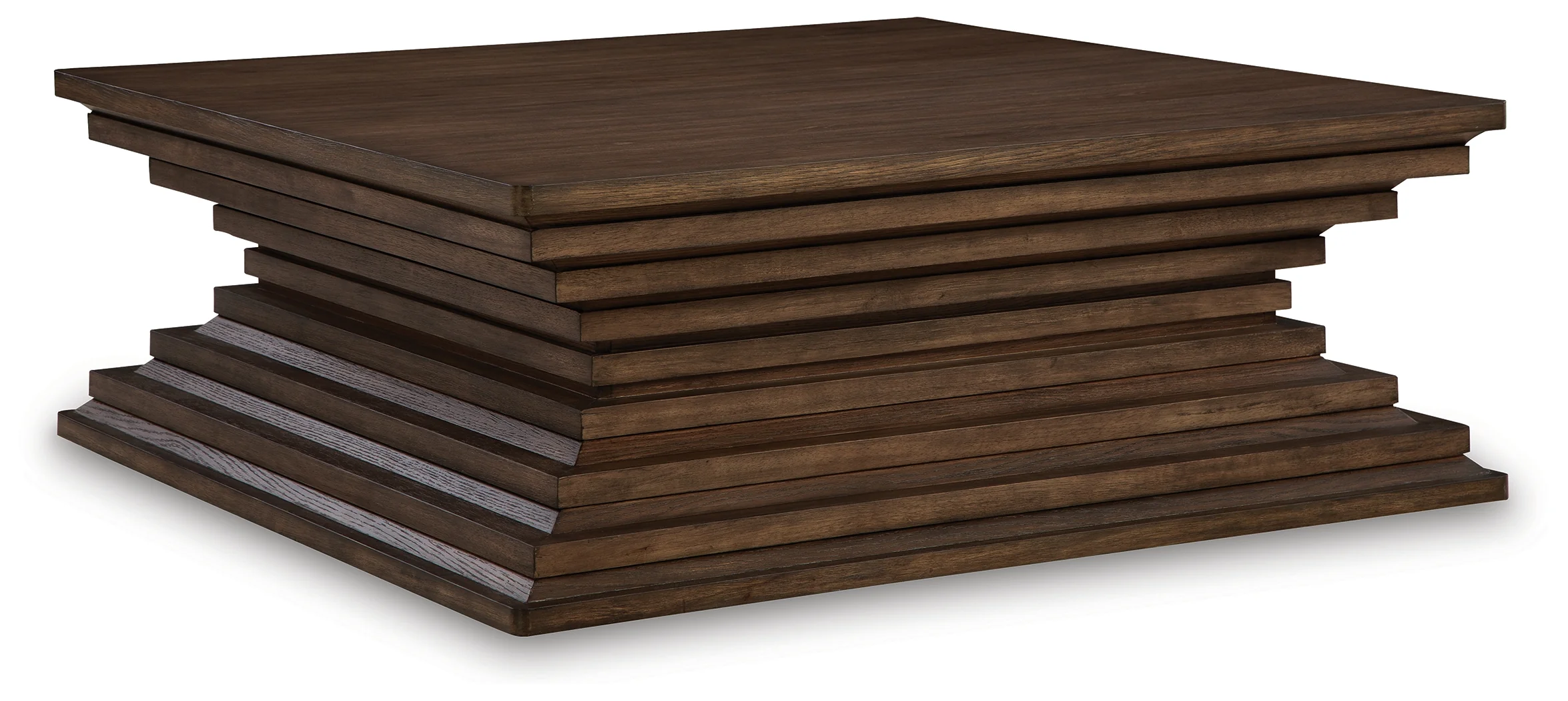 Hannodream Warm Brown Coffee Table - Image 2