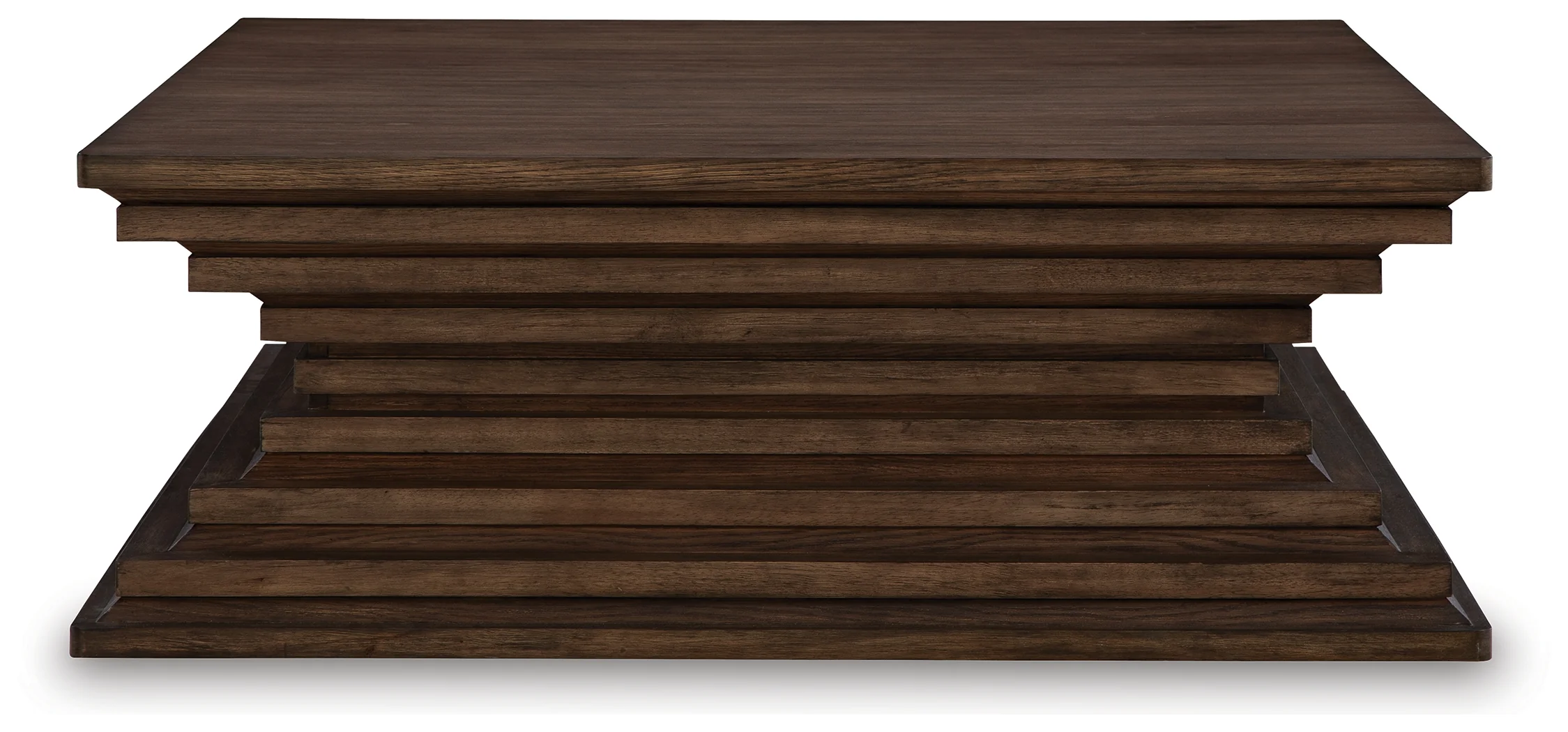 Hannodream Warm Brown Coffee Table - Image 3