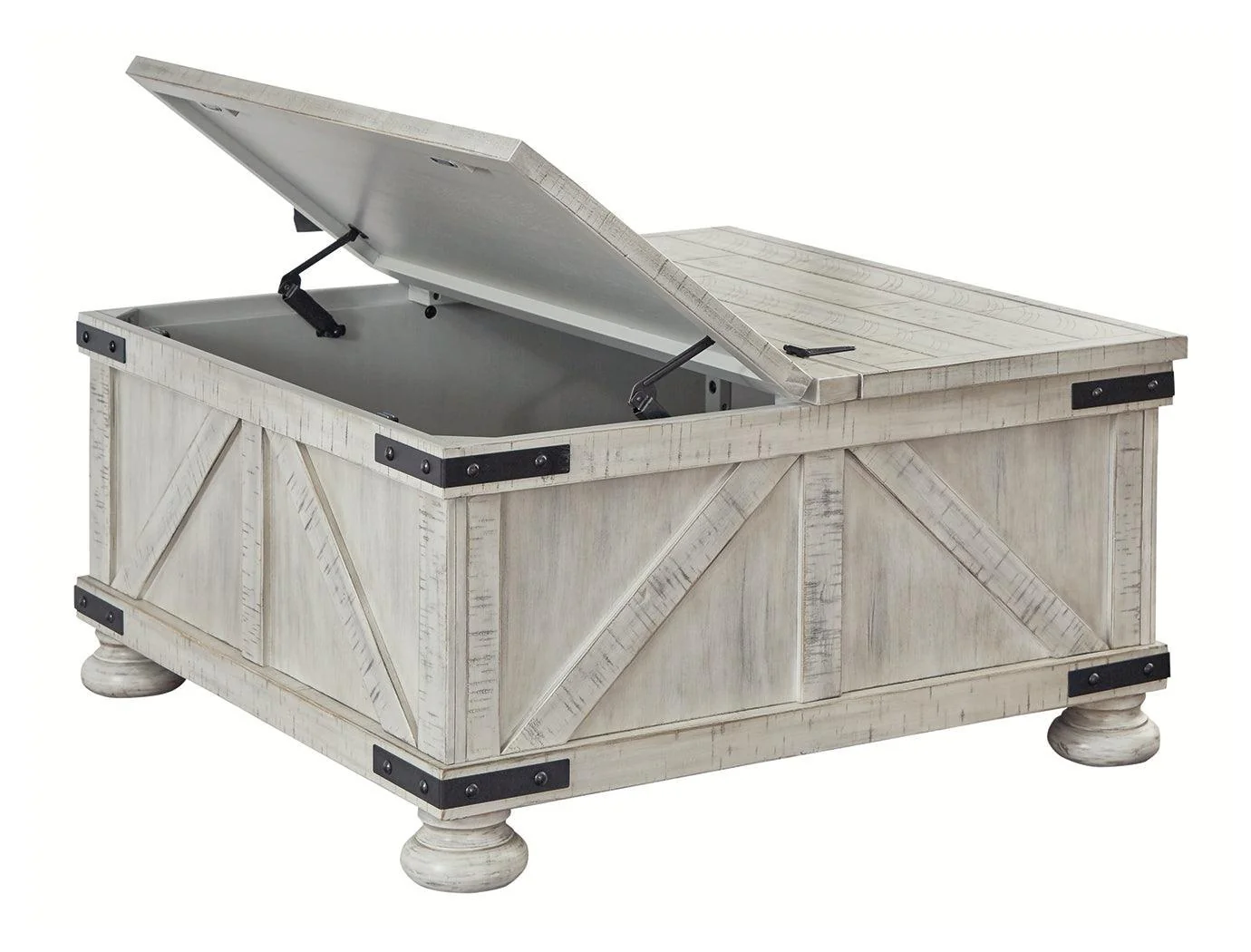 Carynhurst Whitewash Coffee Table - Image 3