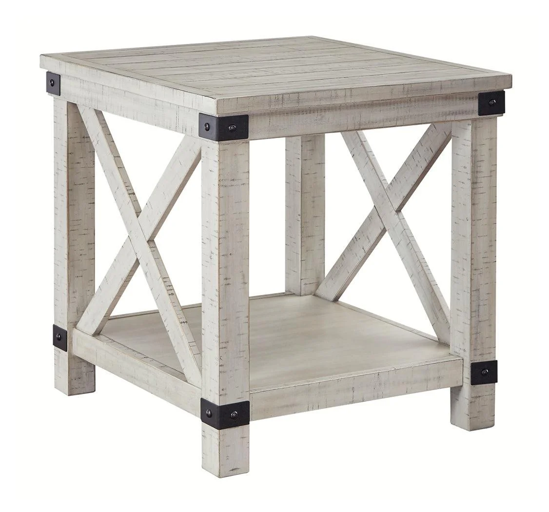 Carynhurst Whitewash End Table - Image 2