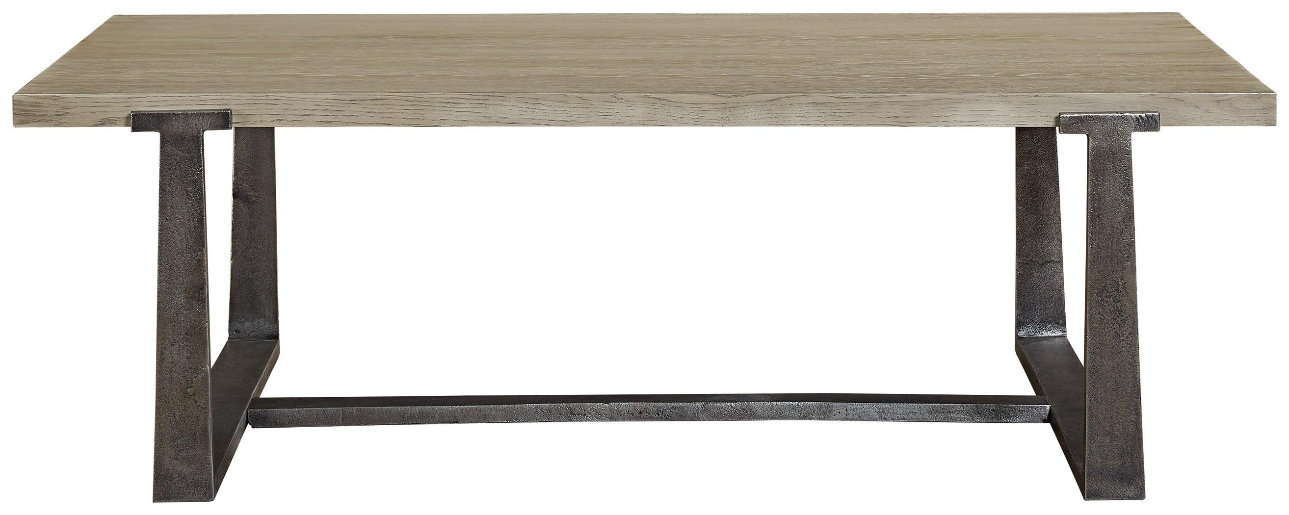 Dalenville Gray Coffee Table - Image 3