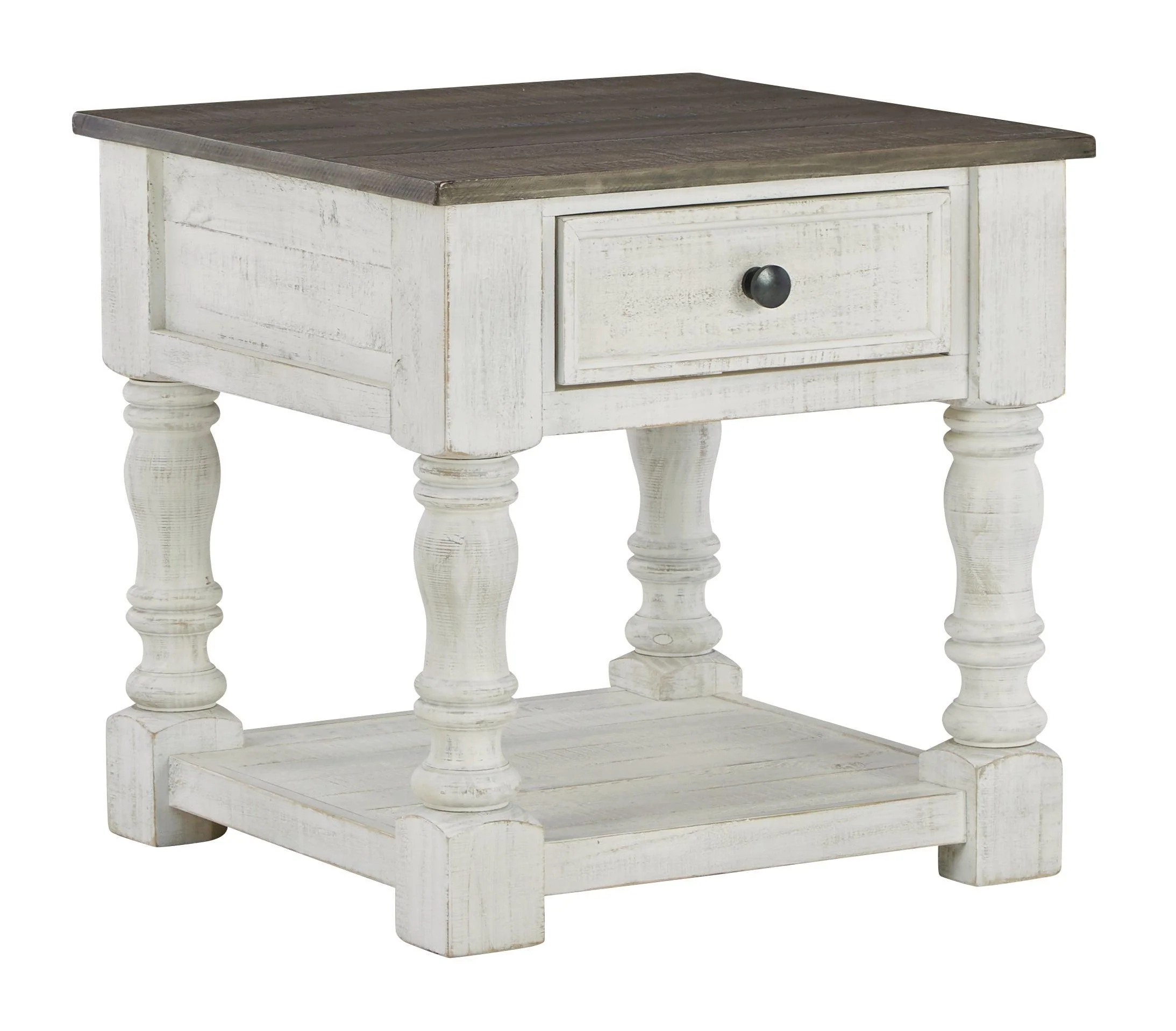 Havalance White Gray End Table - Image 2