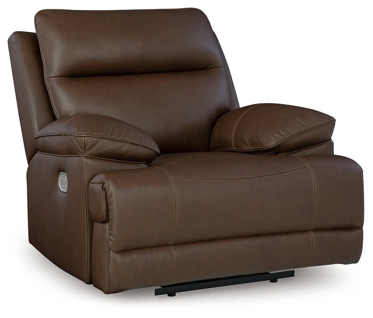 VonRyan Tobacco Leather Power Recliner - Image 2