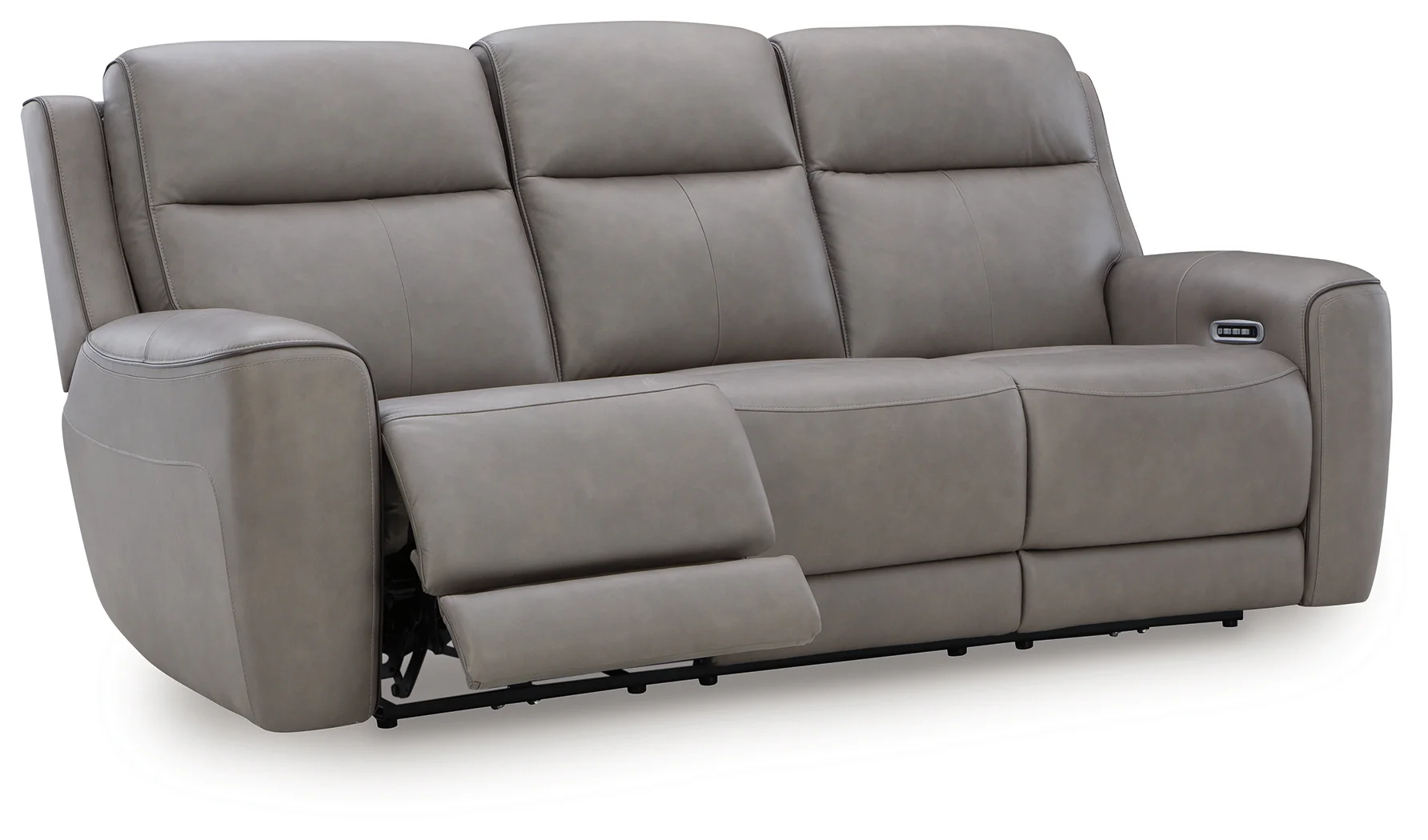 5Z-Comfort Coin Leather Power Reclining Sofa - Image 2