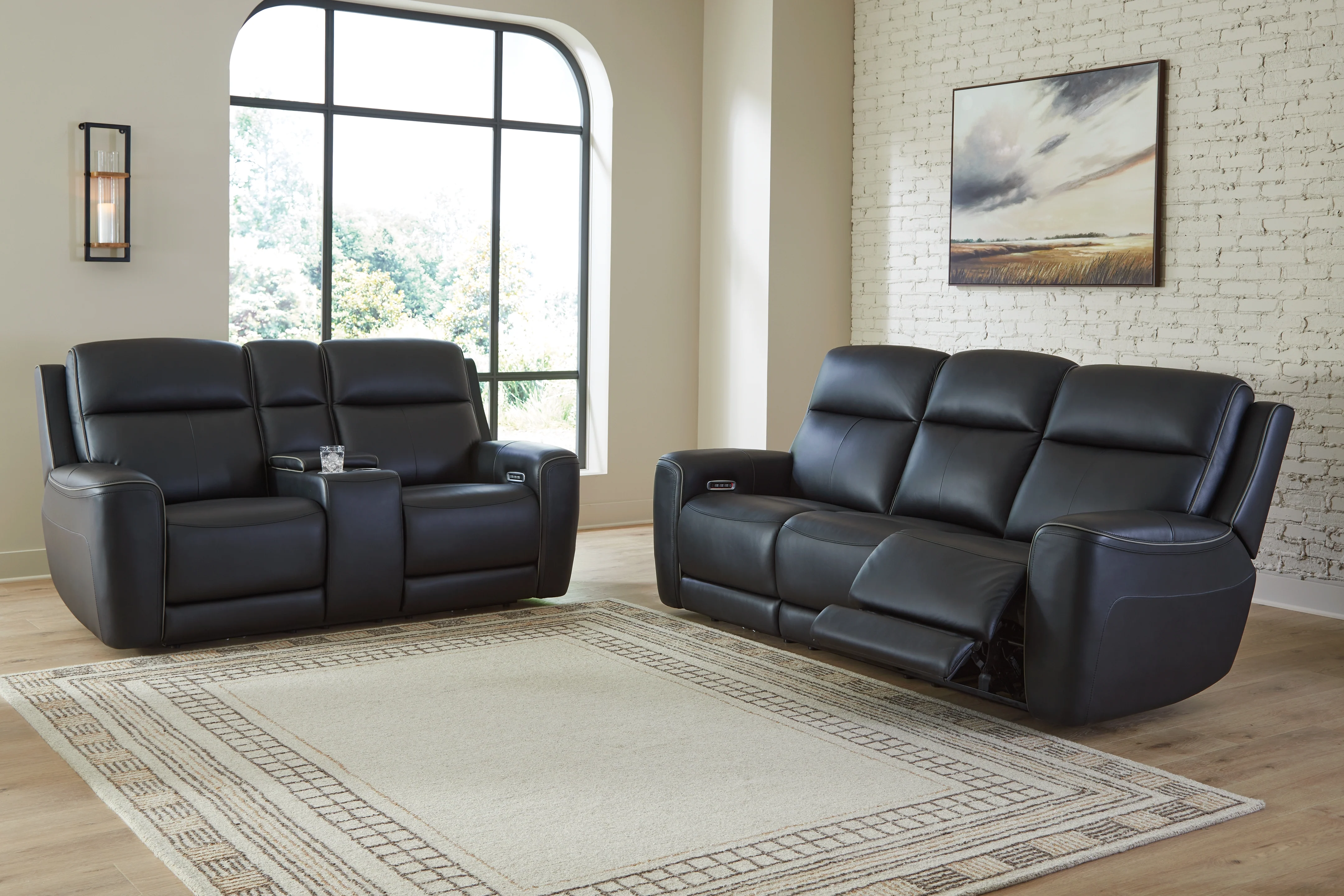 5Z-Comfort Onyx Sofa and Loveseat - Image 2