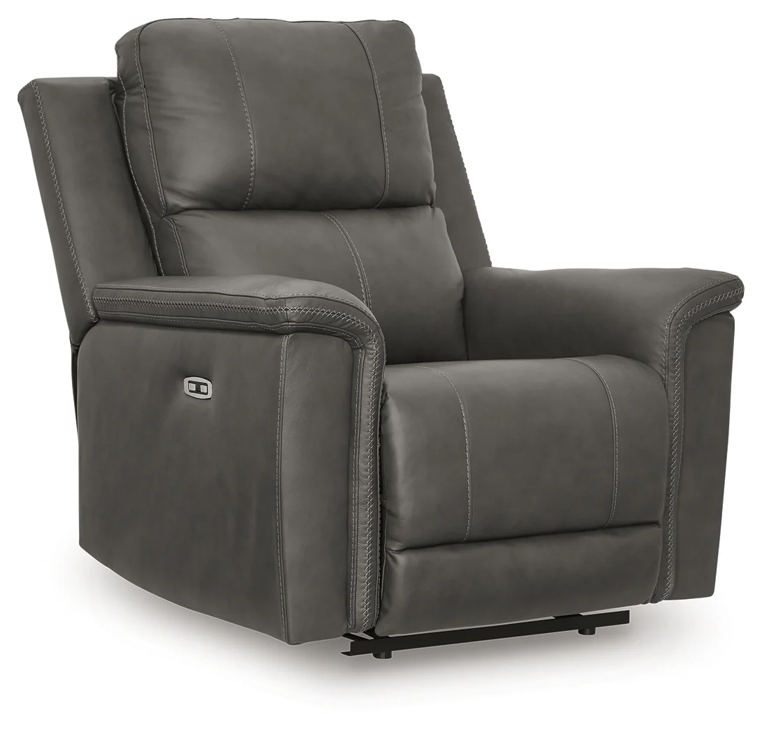 Bleckley Anchor Leather Power Recliner - Image 2