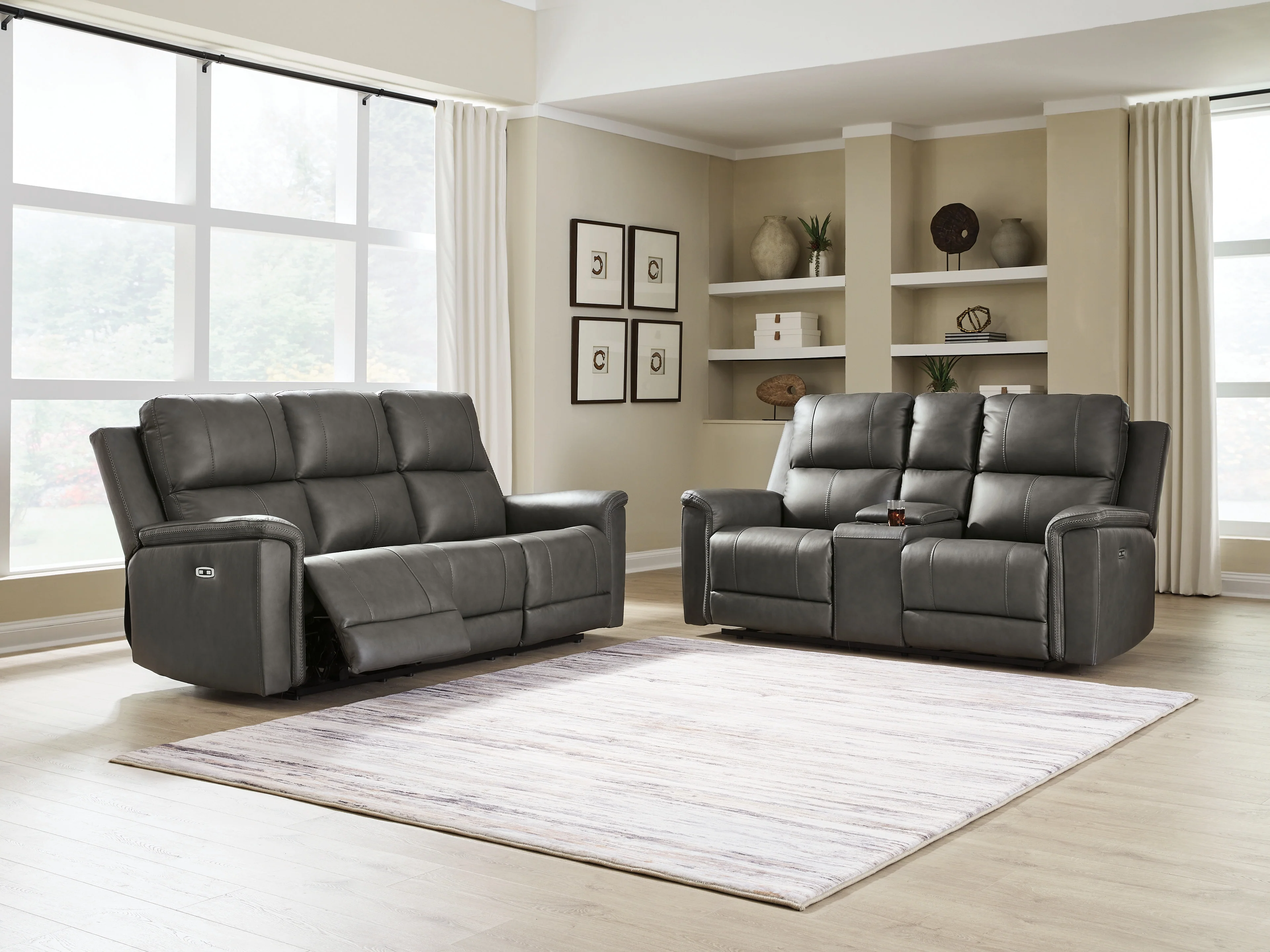 Bleckley Anchor Sofa and Loveseat - Image 2