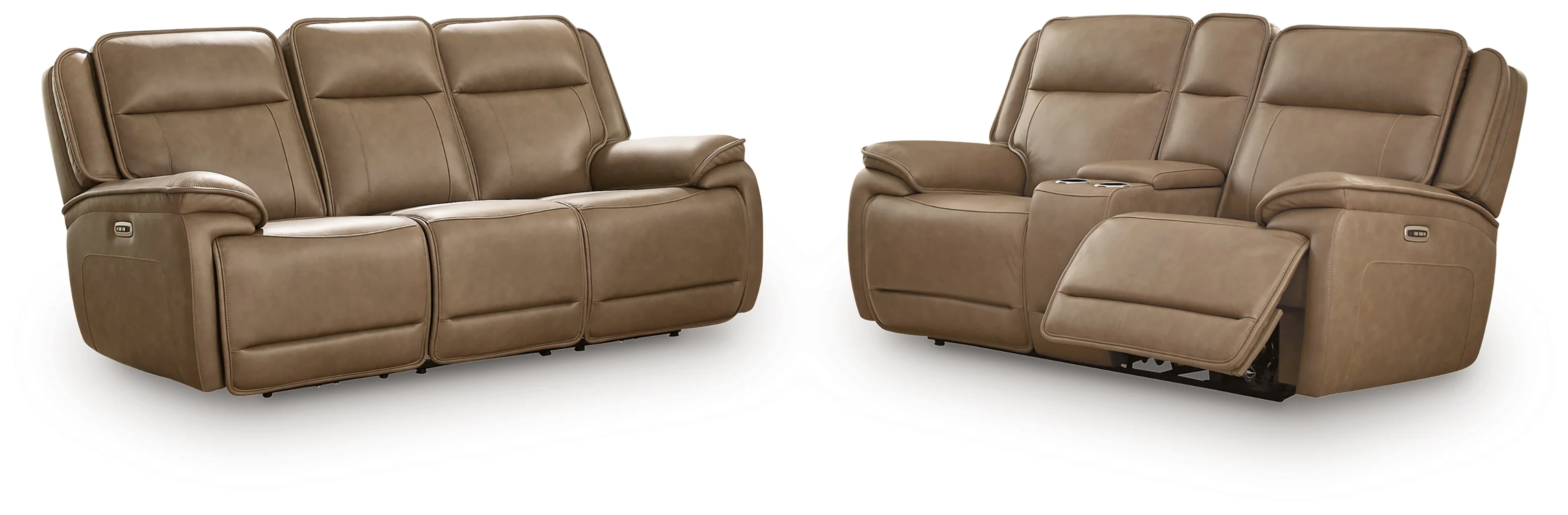 Glencroft Sahara Sofa and Loveseat - Image 3