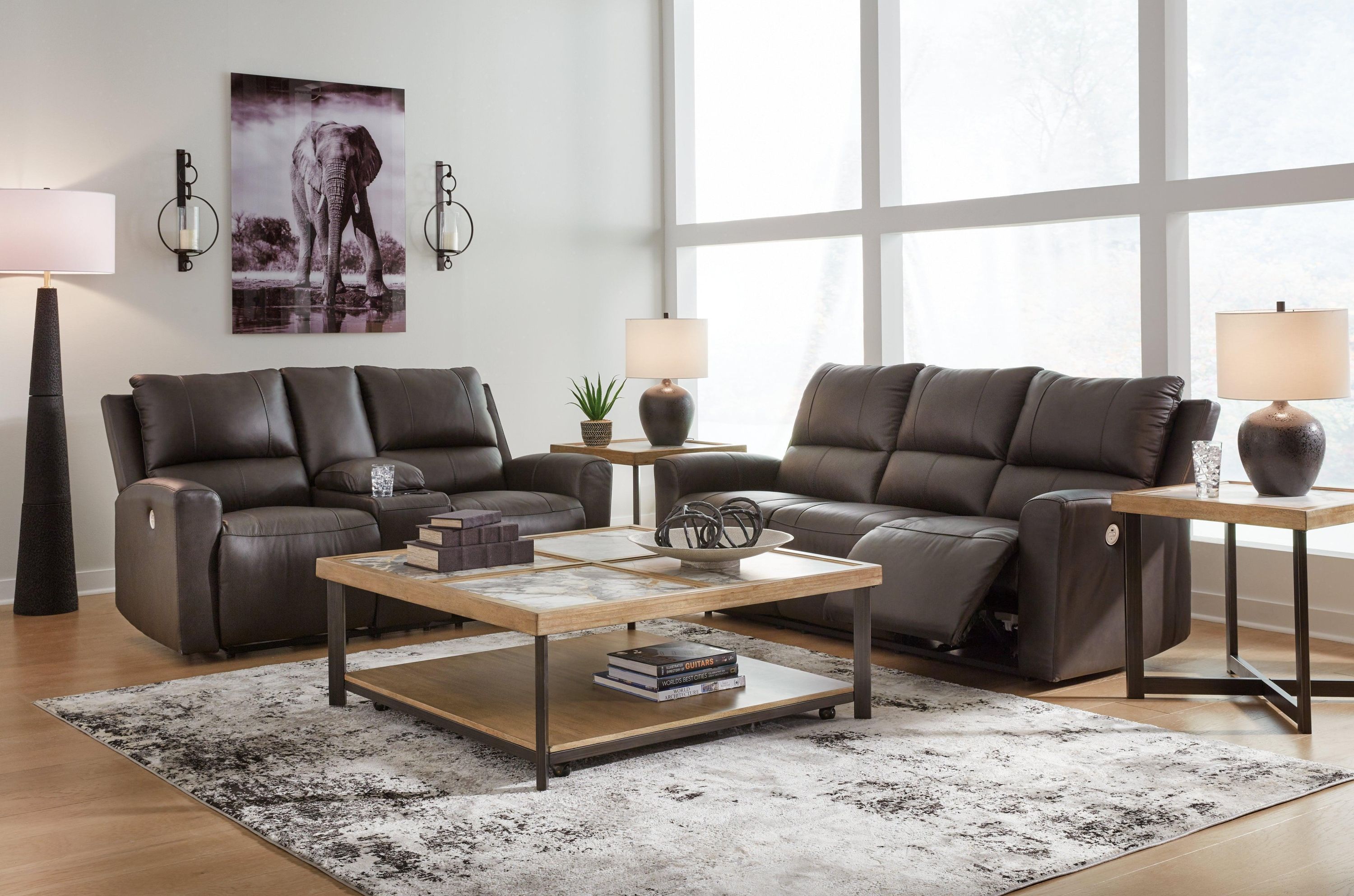Boxmere Storm Sofa and Loveseat - Image 2