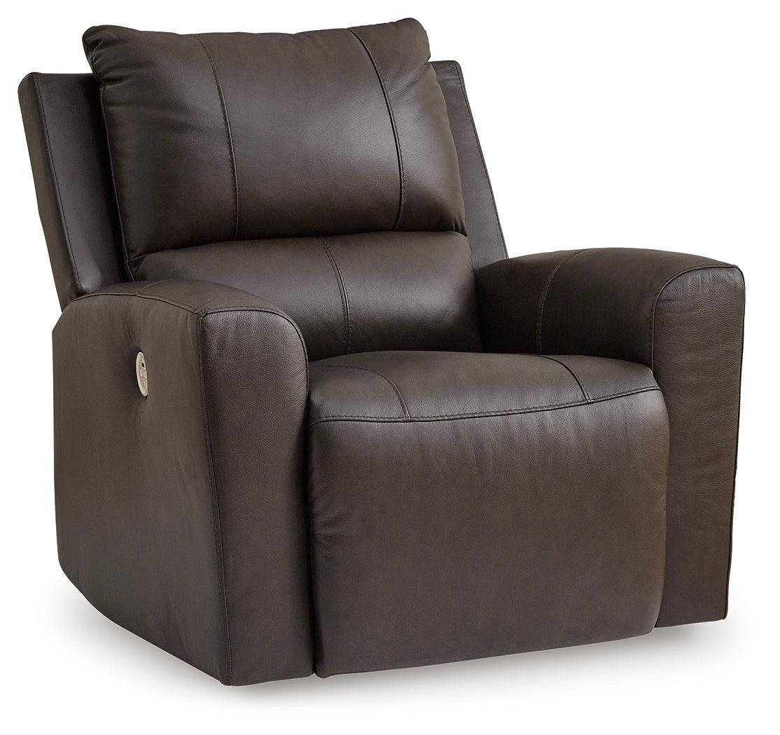Boxmere Storm Leather Power Recliner - Image 2