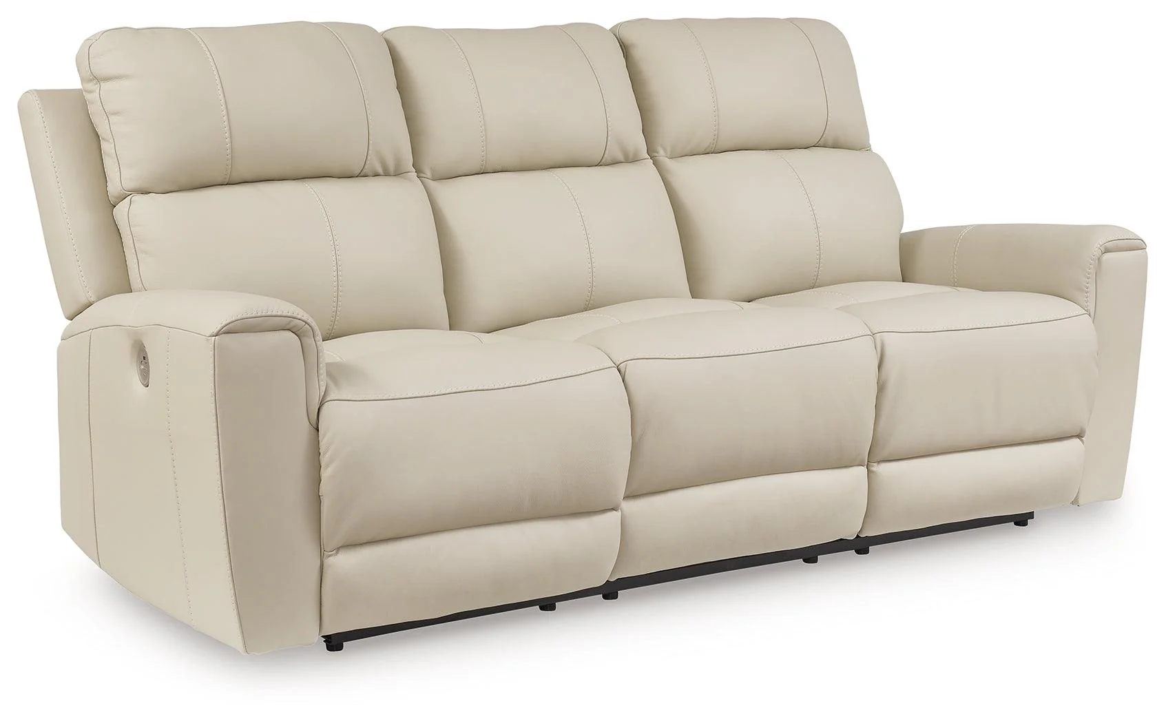 Dahlmoore Almond Leather Power Reclining Sofa - Image 2