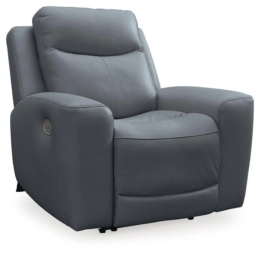 Mindanao Steel Leather Power Recliner - Image 2