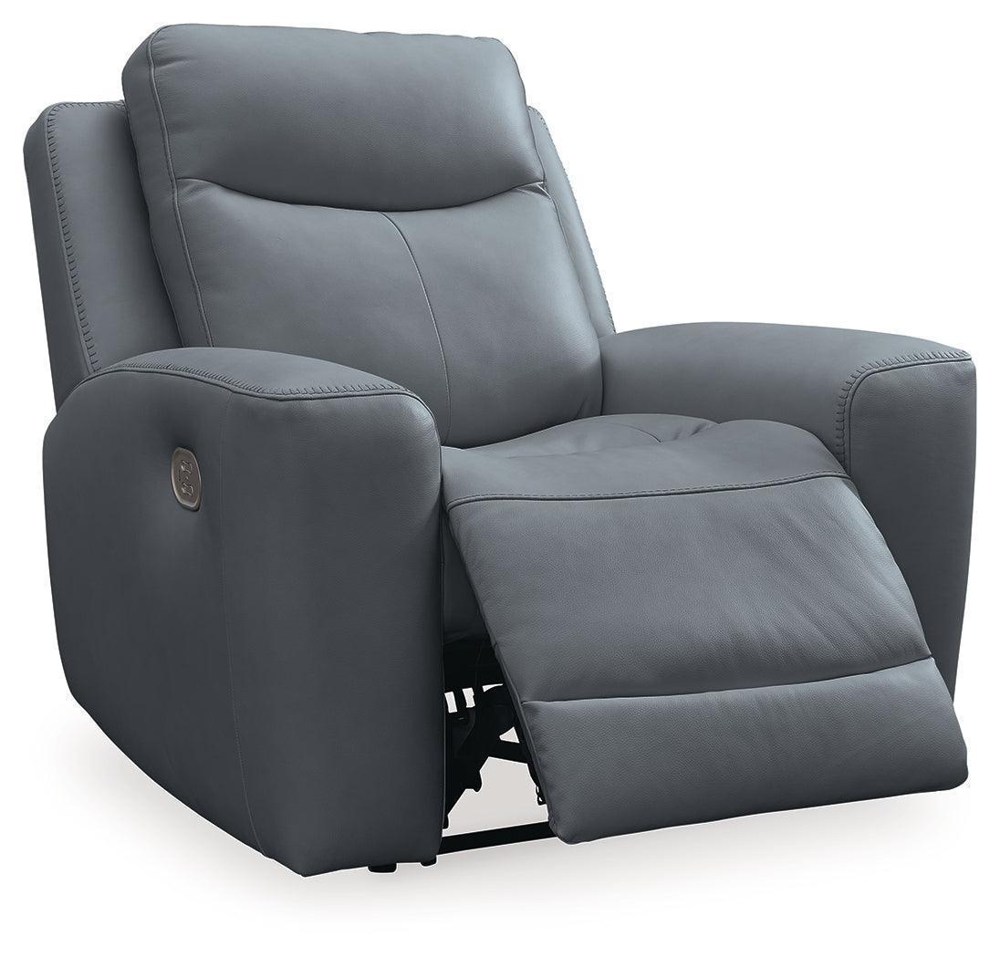 Mindanao Steel Leather Power Recliner - Image 3