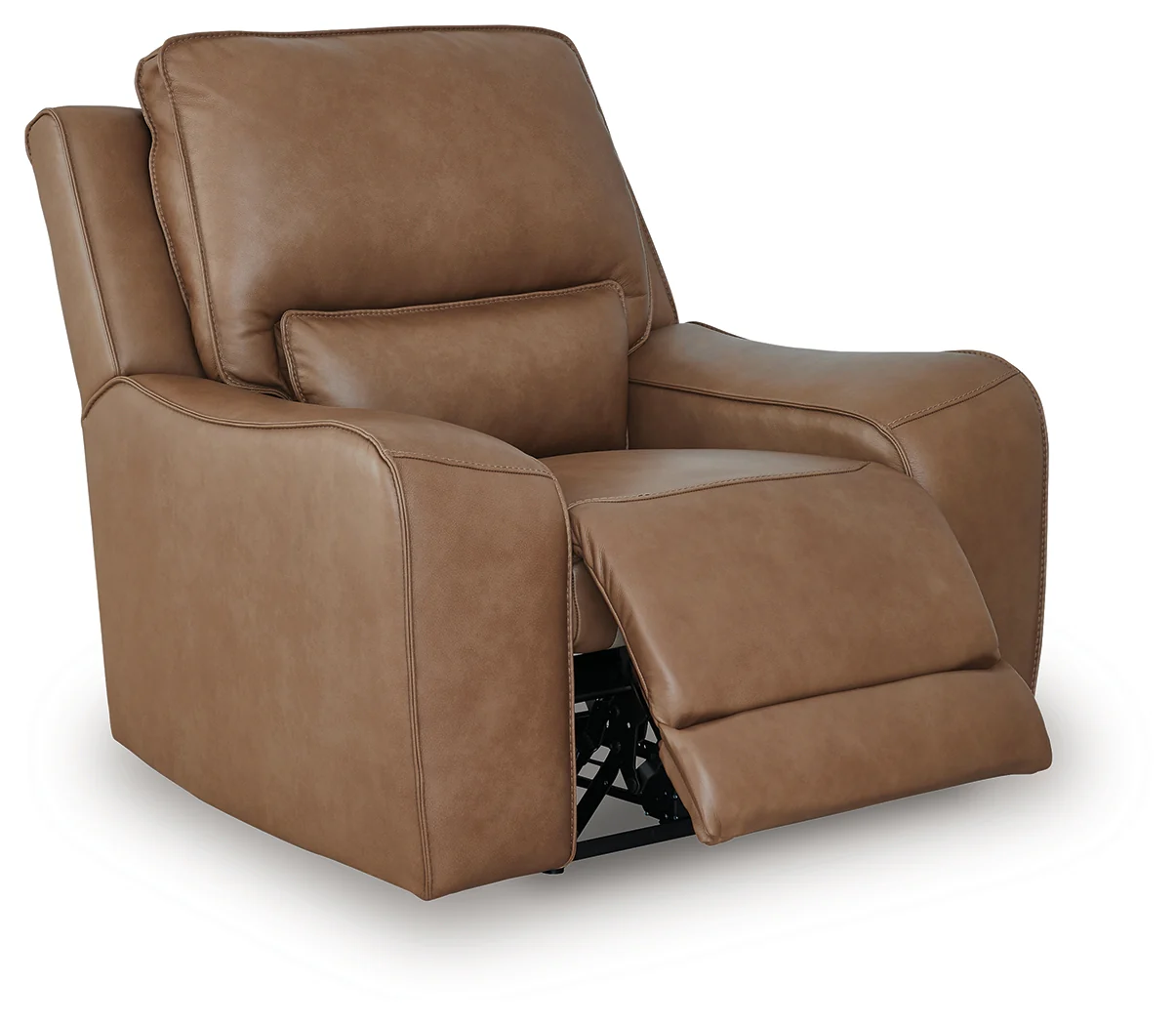 DeepWakes Caramel Leather Power Recliner - Image 3
