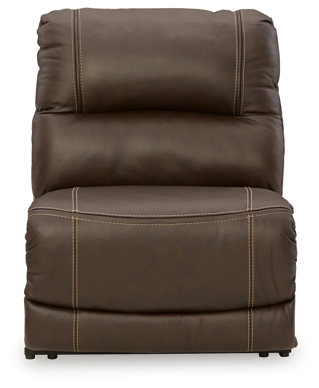Dunleith Chocolate 9-Piece Power Reclining Sectional - Image 3