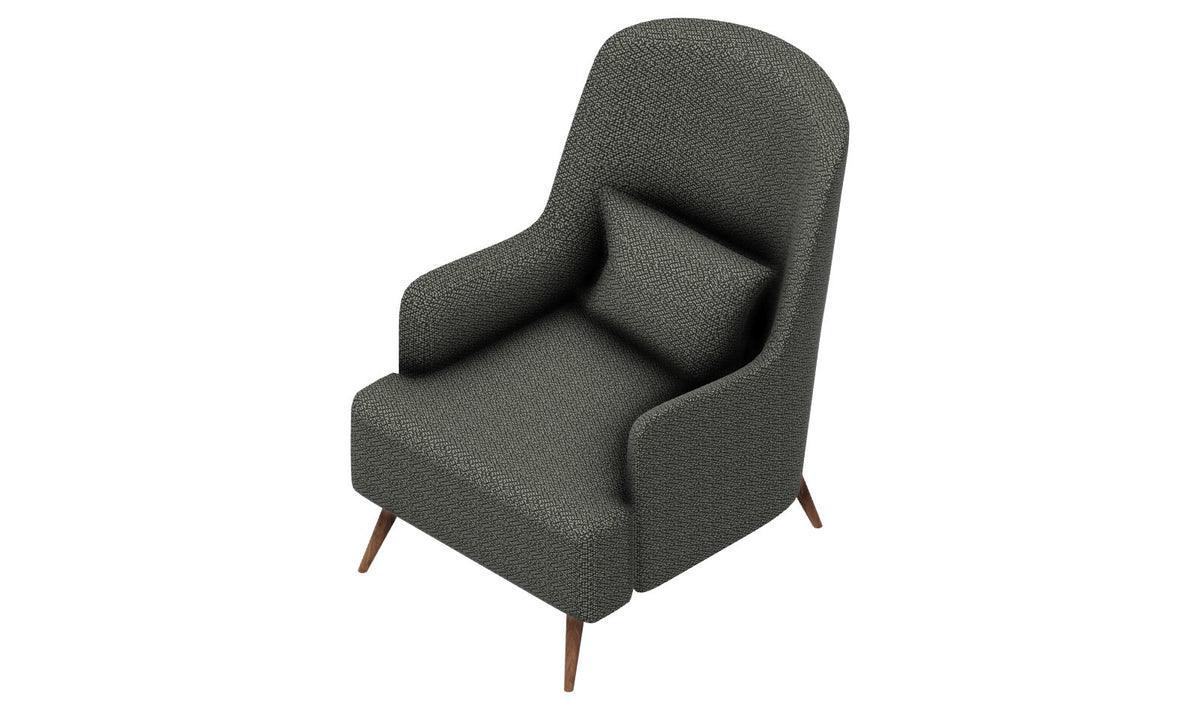 Dolce Black Armchair - Image 1