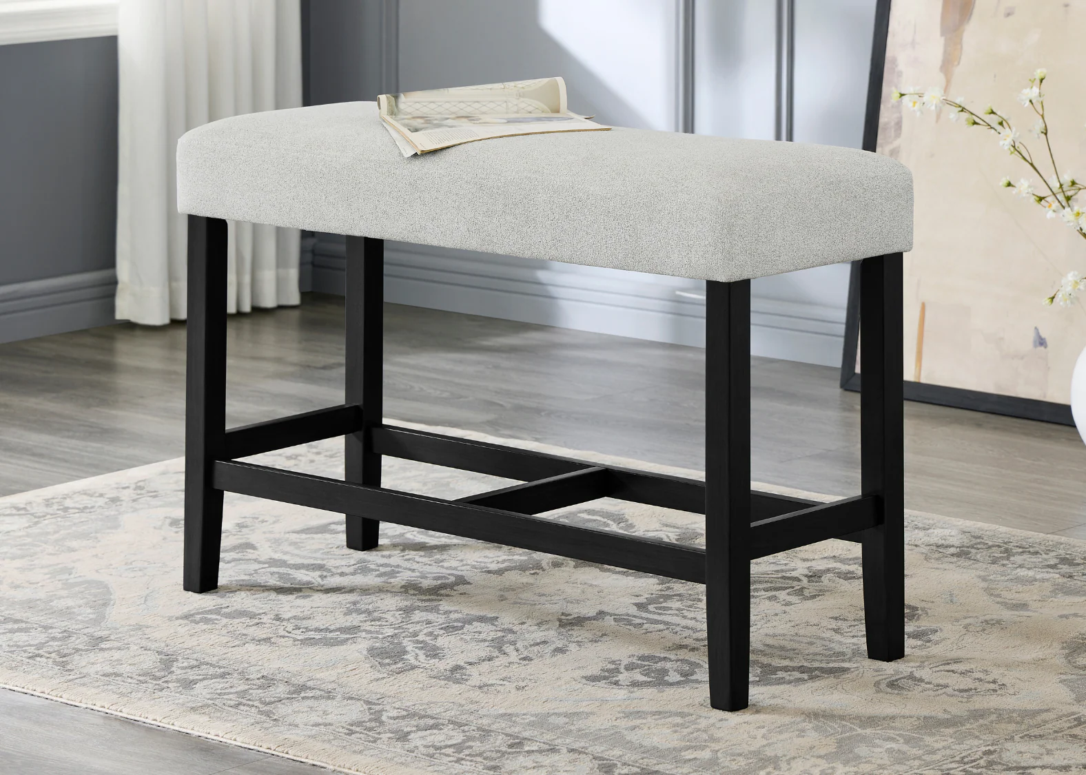 Marbelle Gray Counter Height Set - Image 2