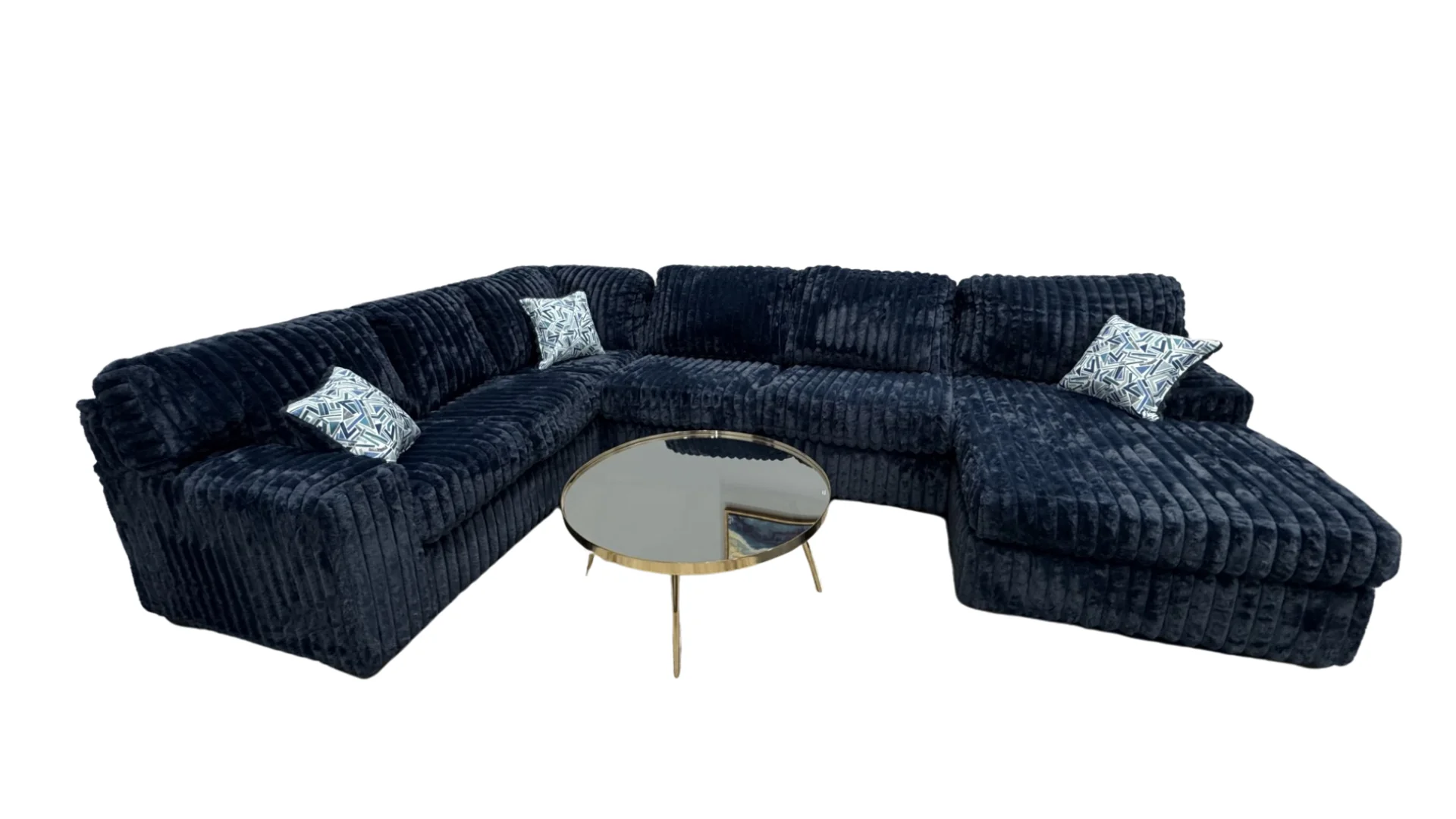 Austin Blue Sectional - Image 2
