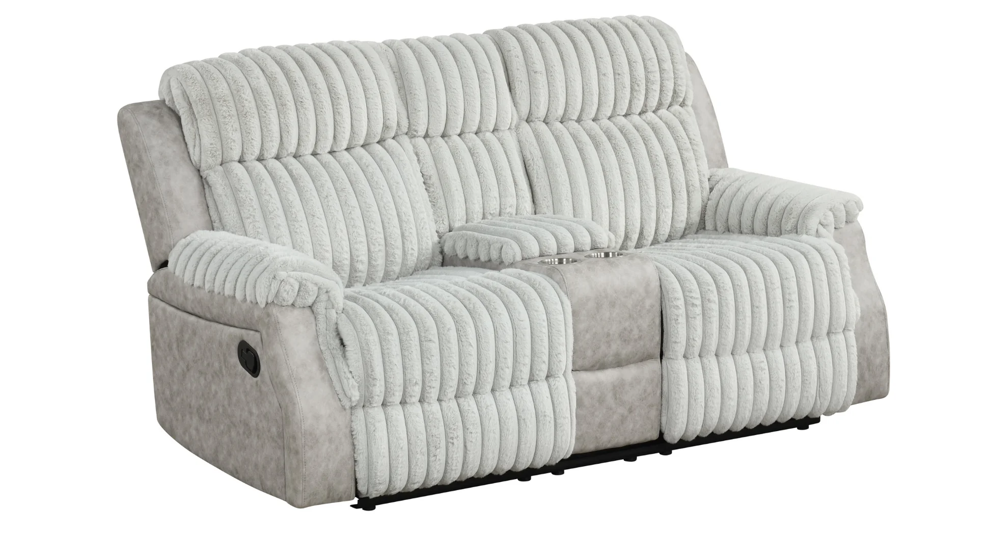Willow Grey 3-Piece Reclining Set - Image 3