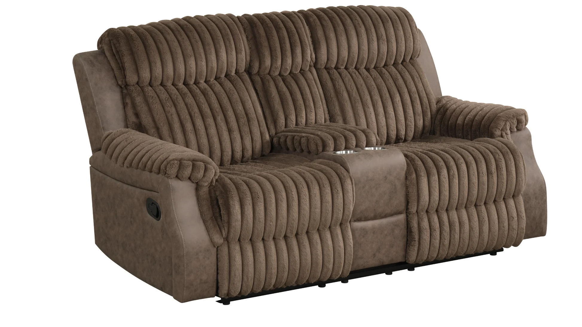Willow Brown 3-Piece Reclining Set - Image 3